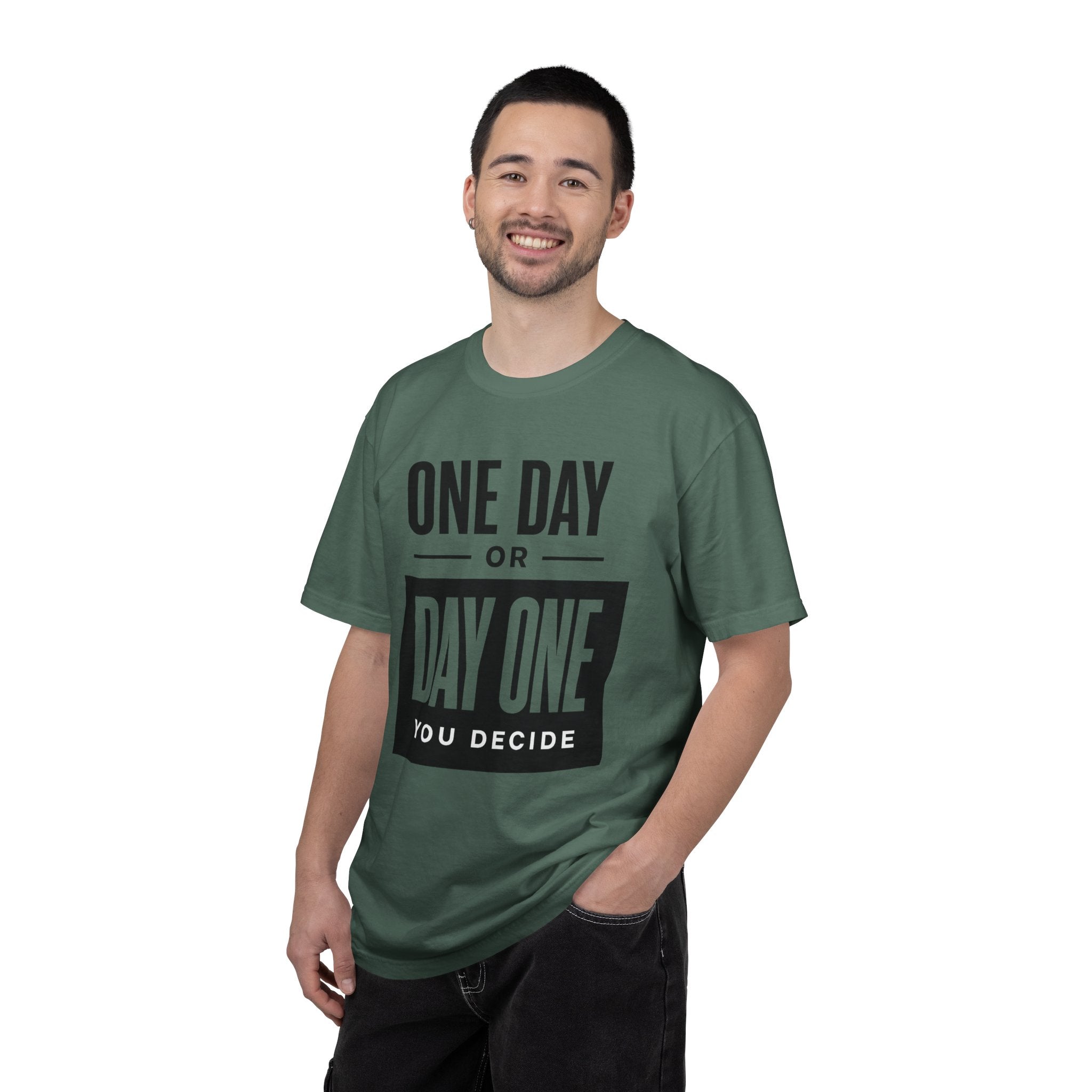 One Day or Day One Motivational T-Shirt