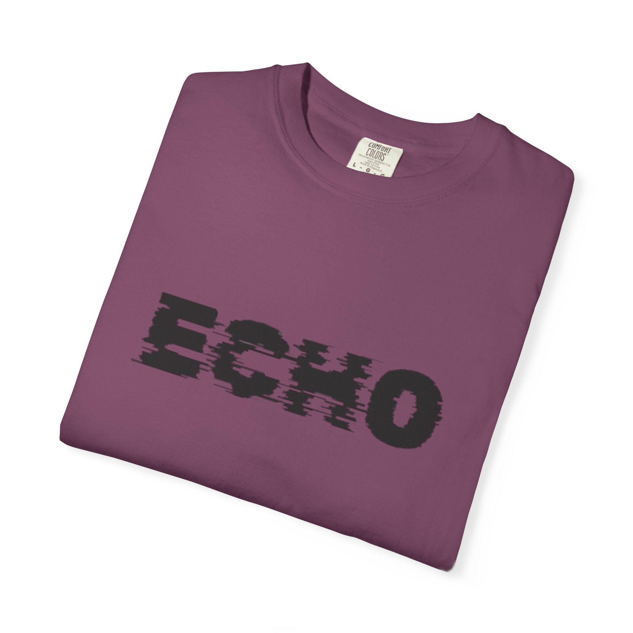 Echo Distorted Logo T-Shirt
