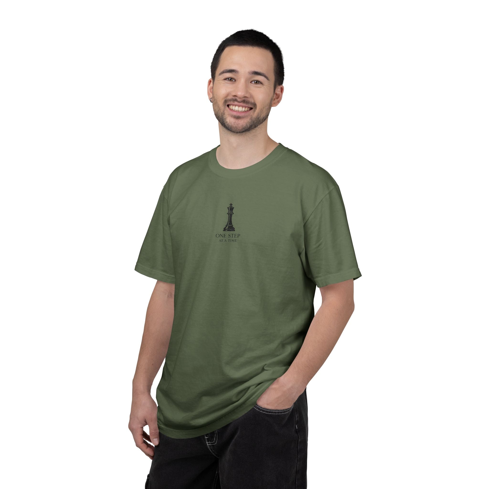 Chess King Minimalist T-Shirt — Don’t Stop Until You’re Proud