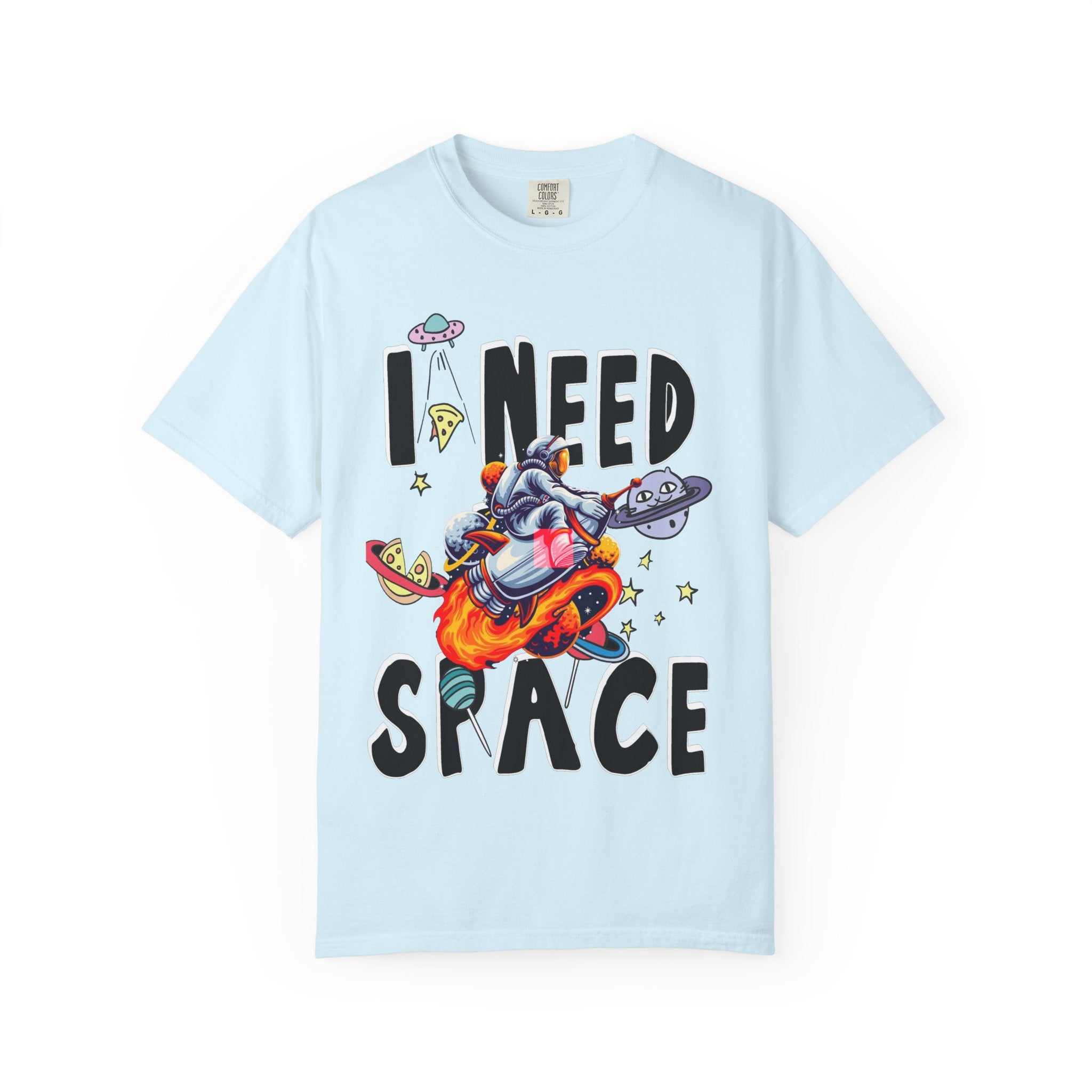 I Need Space T-Shirt — Funny Space Cartoon Astronaut Tee