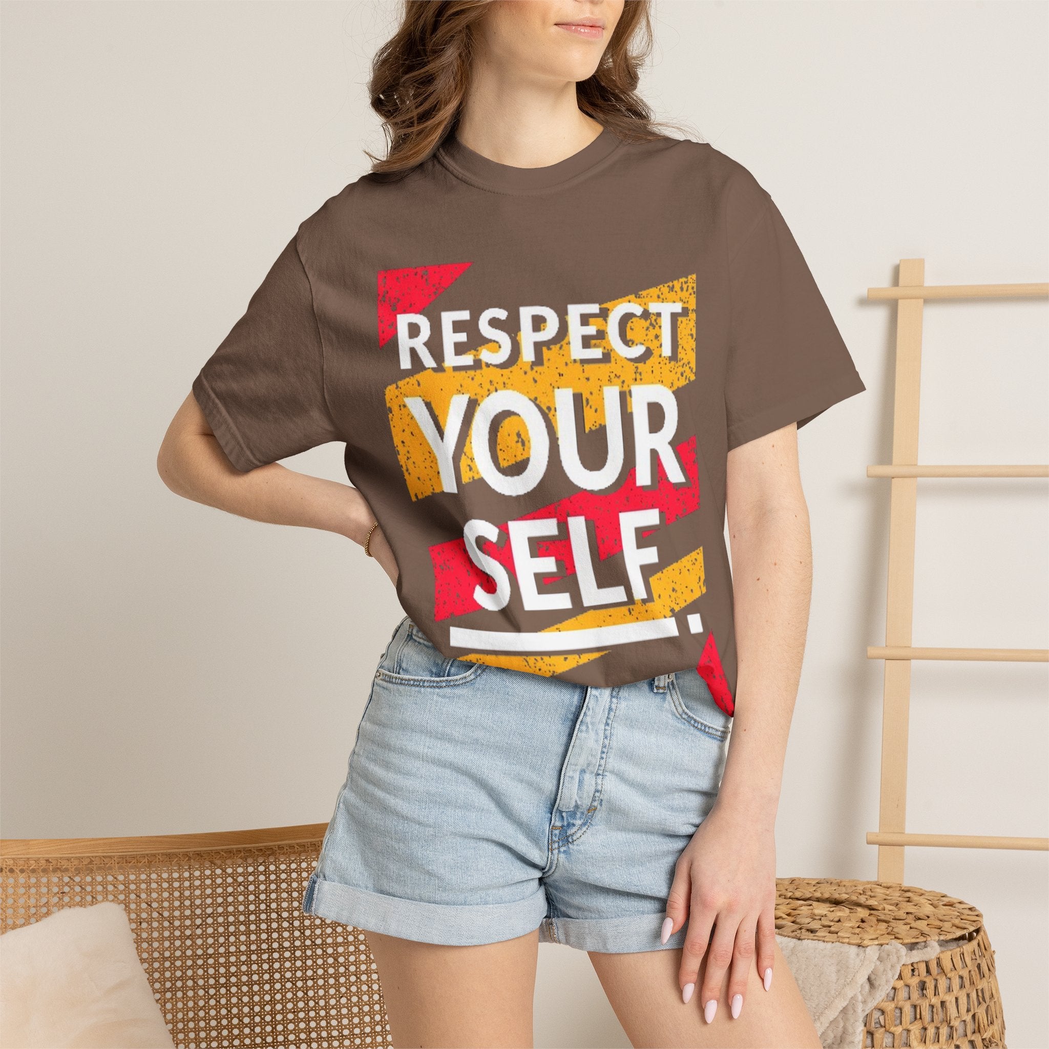 Respect Your Self T-Shirt — Empowerment Graphic Tee for Self-Care & Mental Health