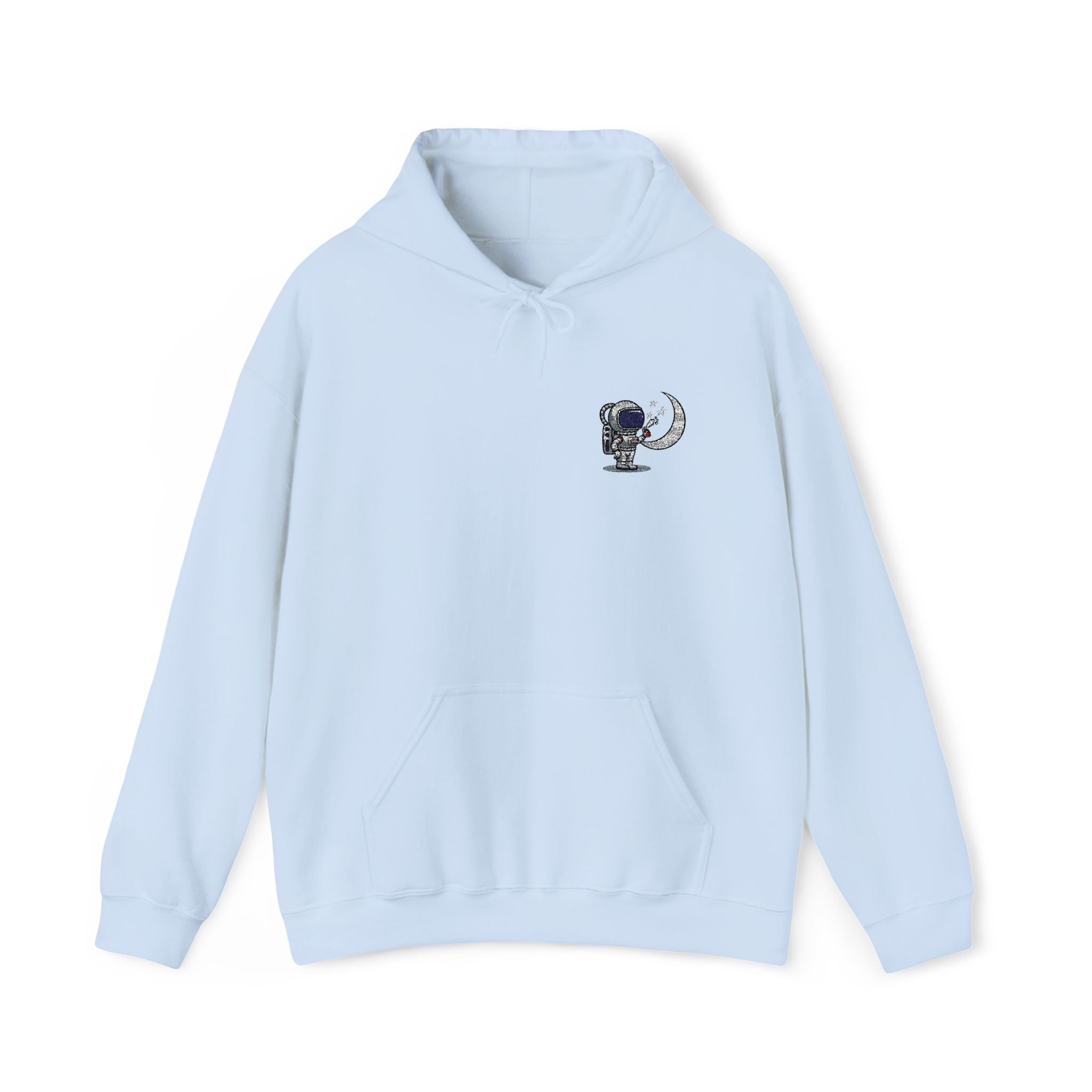 Skull Moon Hoodie — Gothic Night Sky Graphic Sweatshirt