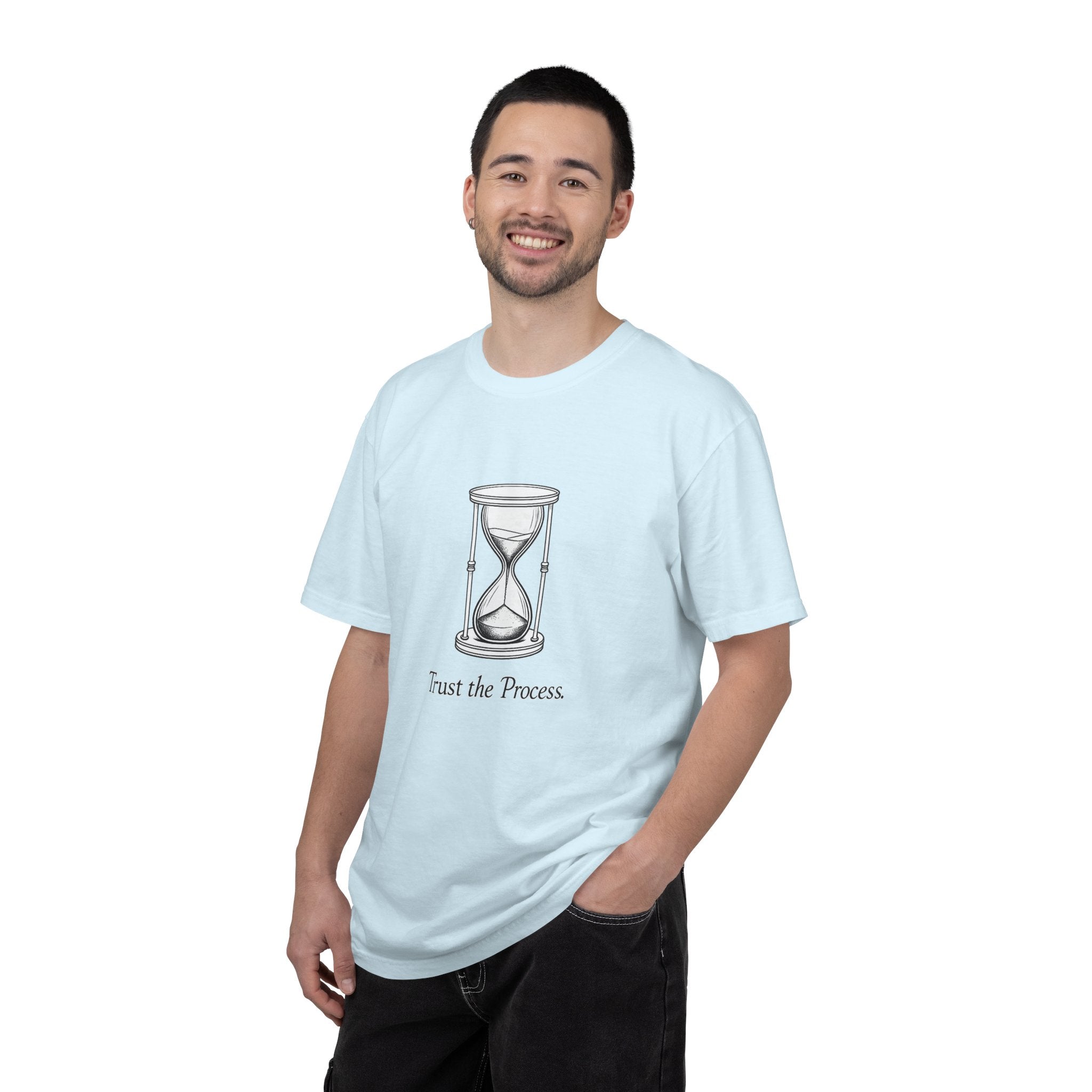 Trust the Process T-Shirt — Hourglass Graphic Inspirational Tee