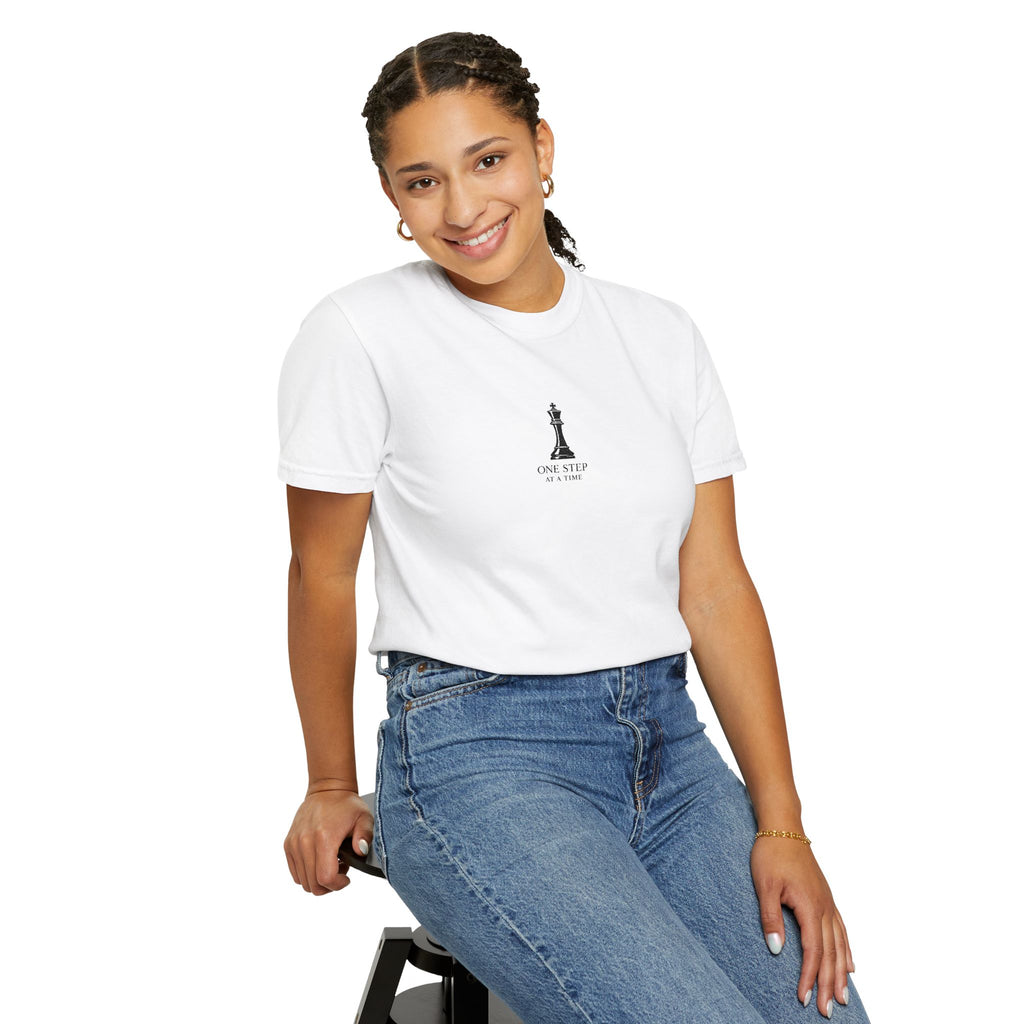 Chess King Minimalist T-Shirt — Don’t Stop Until You’re Proud