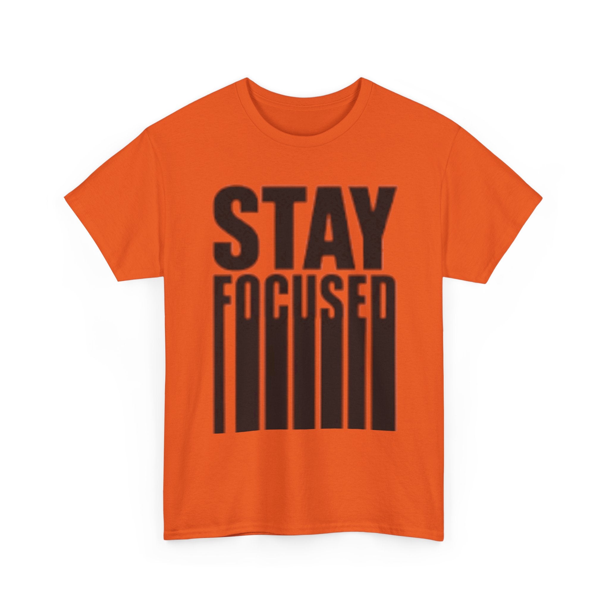 Stay Focused Tee — Motivational Graphic T‑Shirt