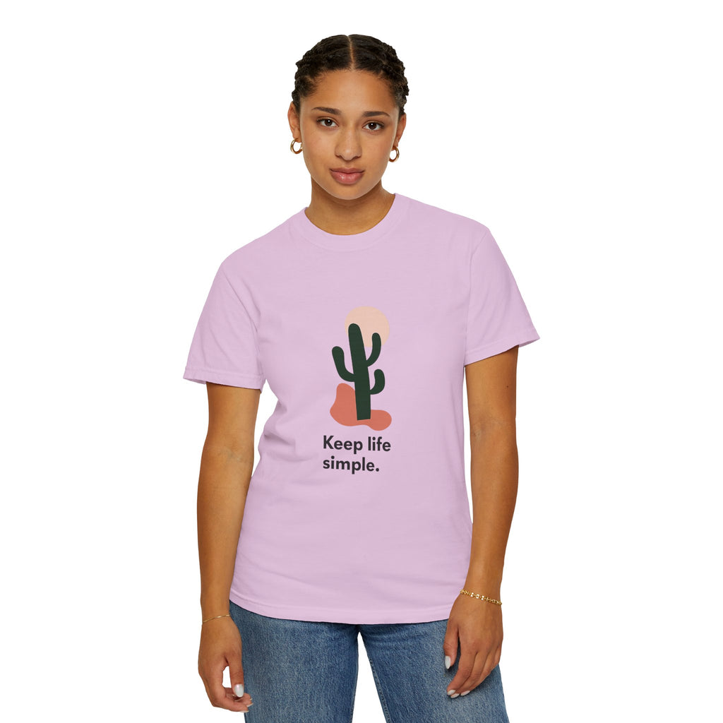 Keep Life Simple Cactus T-Shirt
