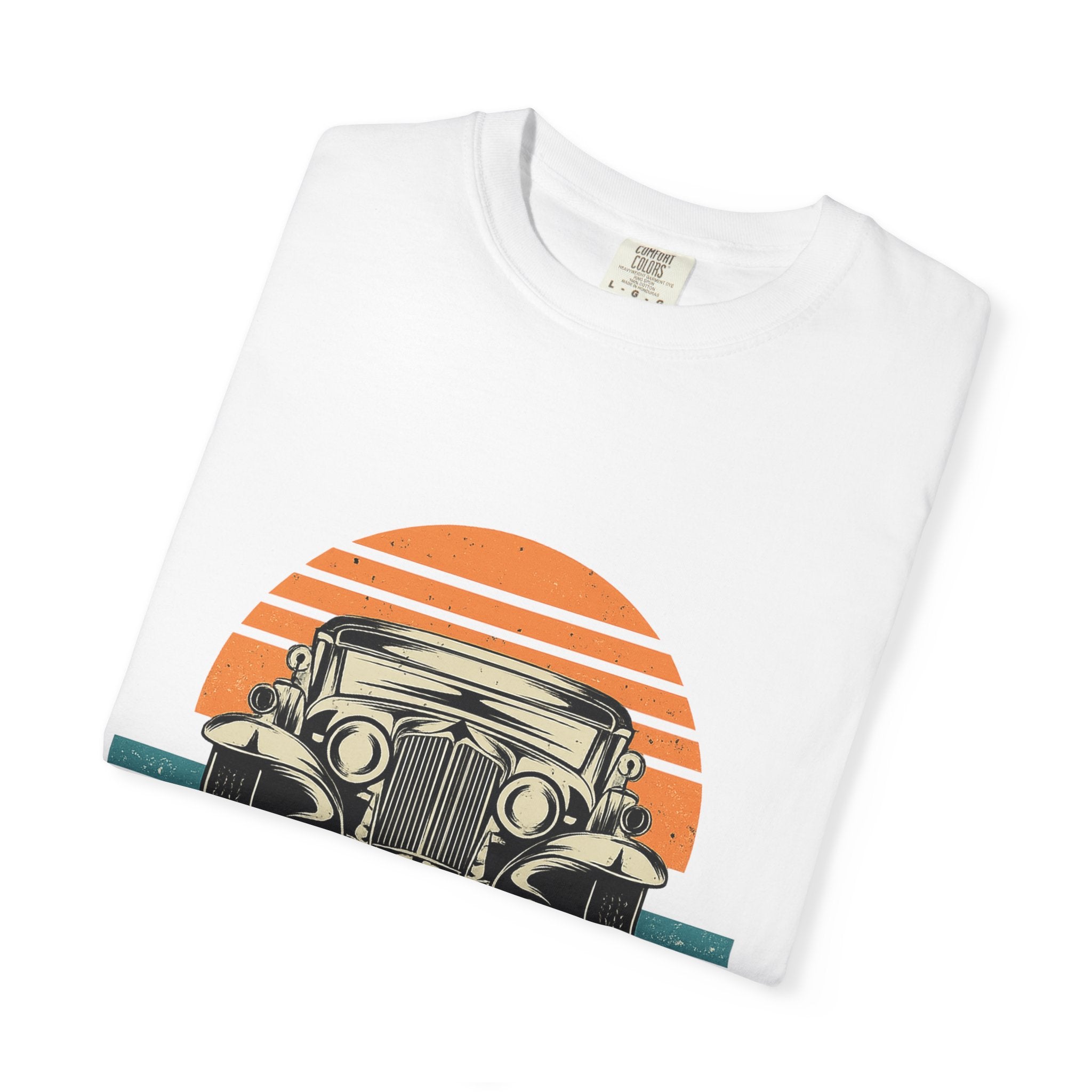 Vintage Car Sunset T-Shirt