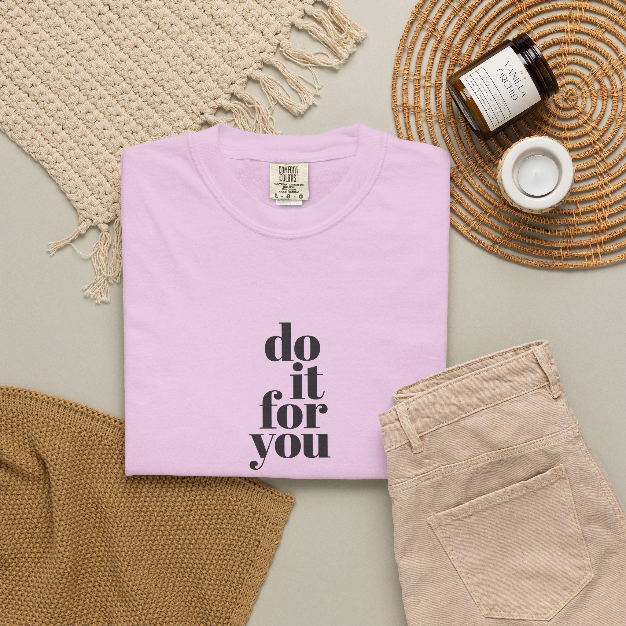 Do It For You Tee — Motivational Minimalist Graphic T-Shirt