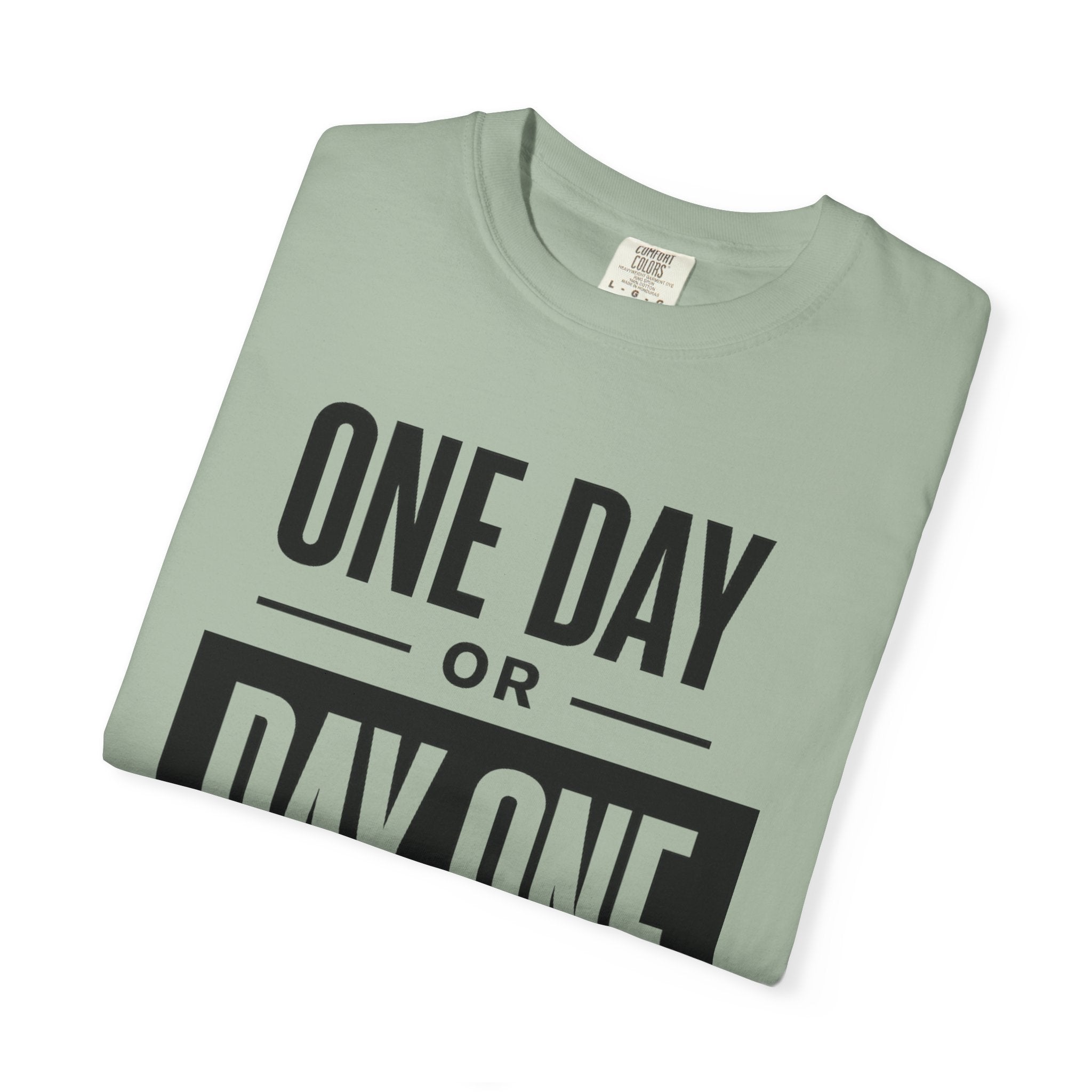 One Day or Day One Motivational T-Shirt