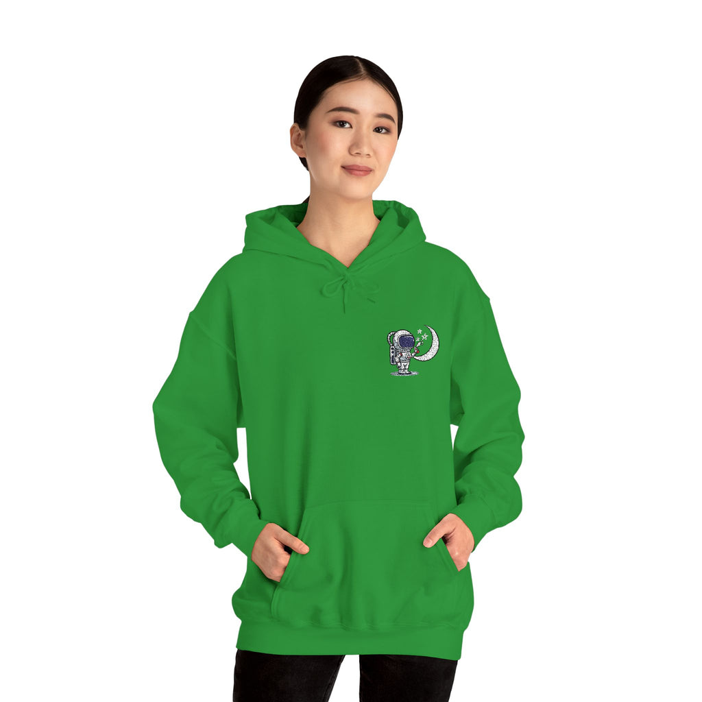 Skull Moon Hoodie — Gothic Night Sky Graphic Sweatshirt
