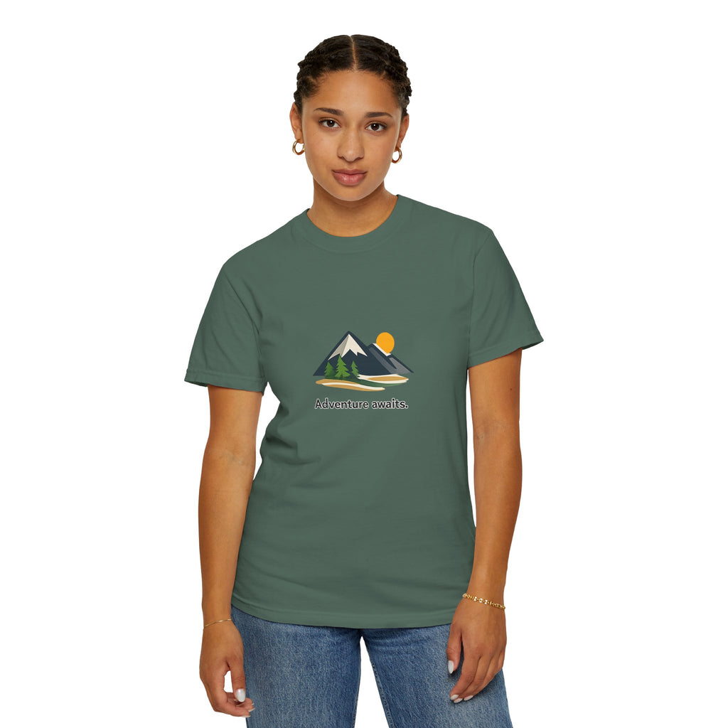 Adventure Awaits Mountain T-Shirt