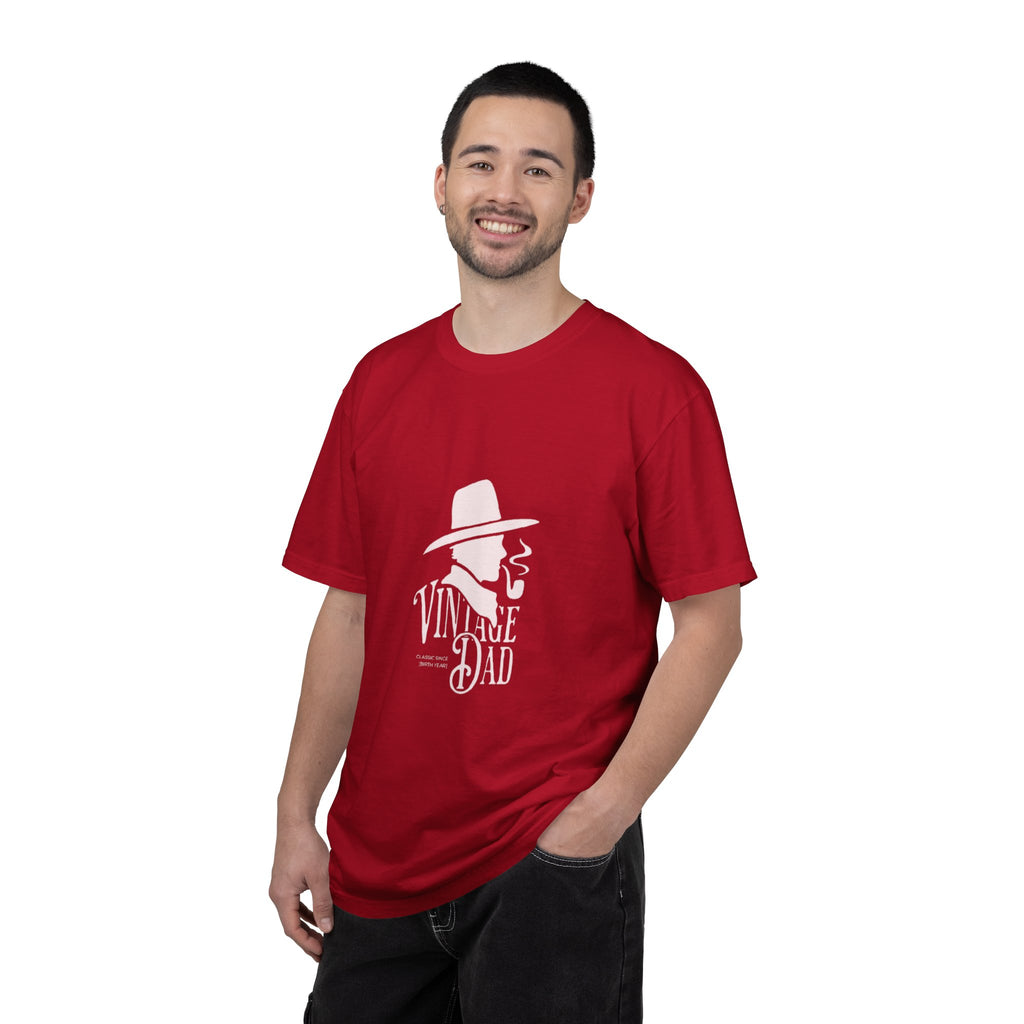 Vintage Dad graphic tee | Retro hat & pipe design