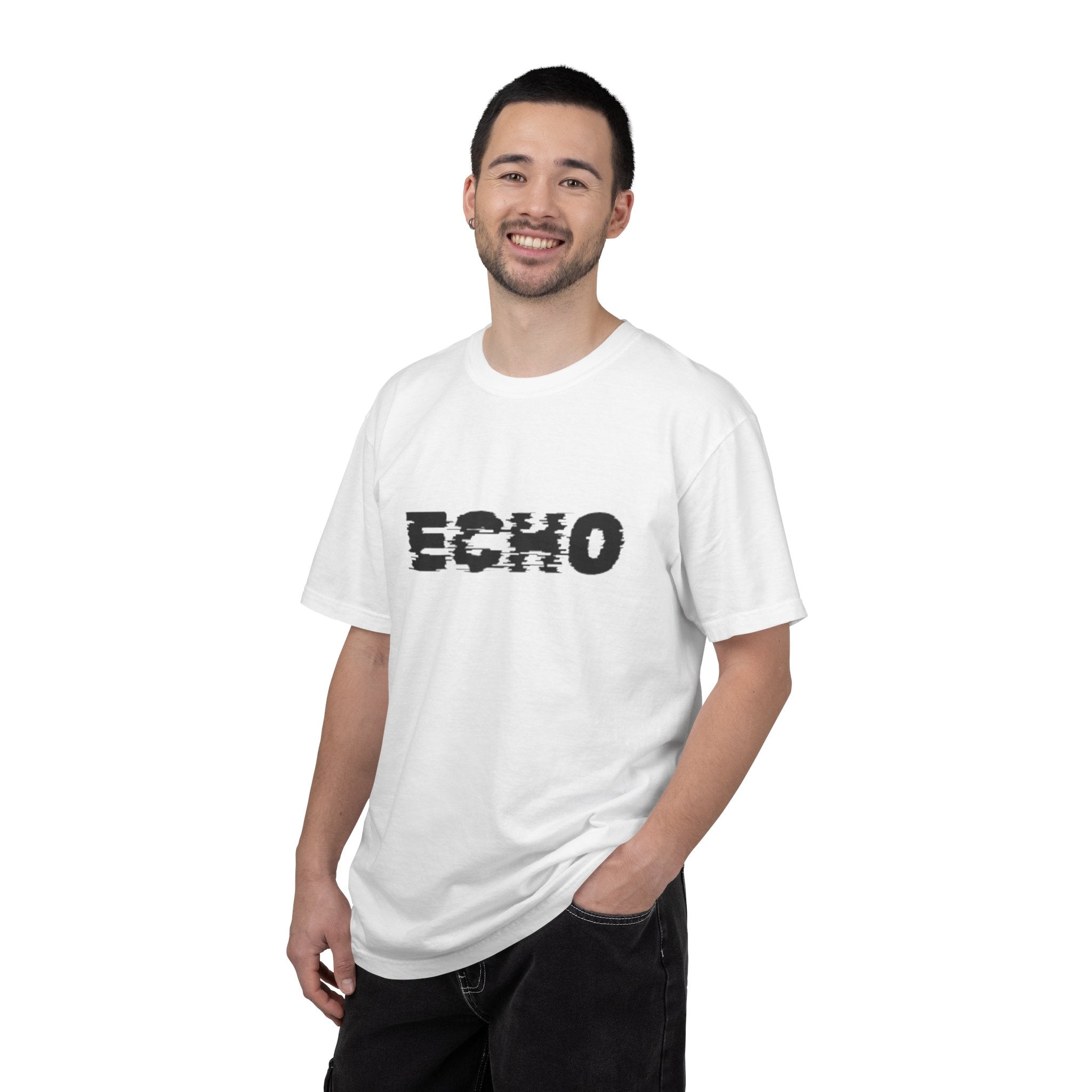 Echo Distorted Logo T-Shirt