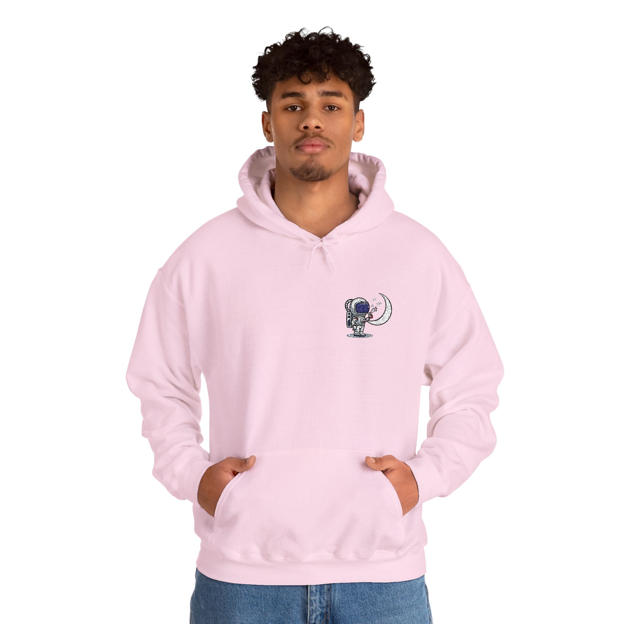 Skull Moon Hoodie — Gothic Night Sky Graphic Sweatshirt