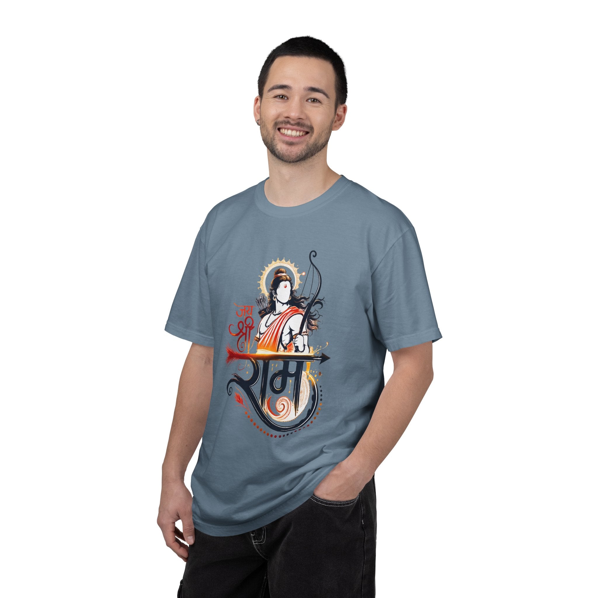 Shri Ram Bow T-Shirt — Jai Shri Ram Devotional Graphic Tee
