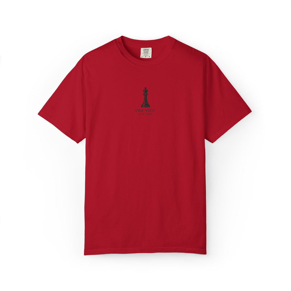 Chess King Minimalist T-Shirt — Don’t Stop Until You’re Proud