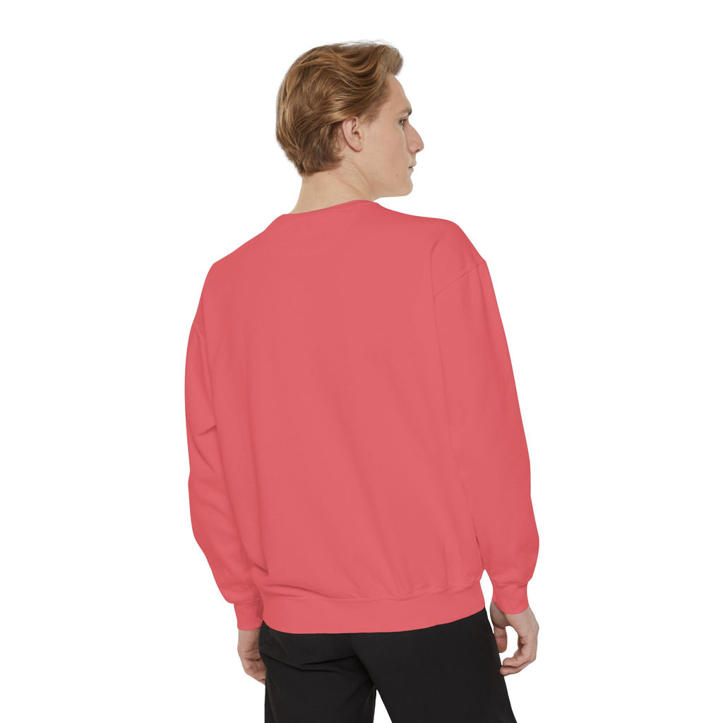 Minimal Sailboat Crewneck Sweatshirt — 'Sail the Sea' Graphic