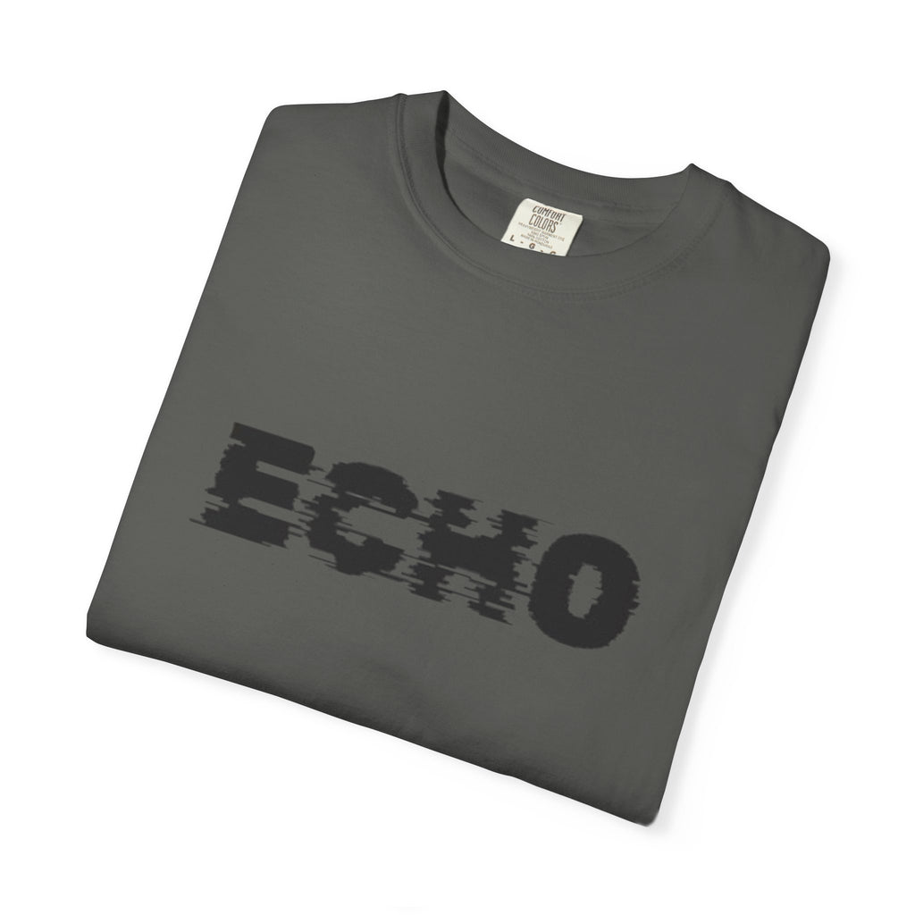 Echo Distorted Logo T-Shirt