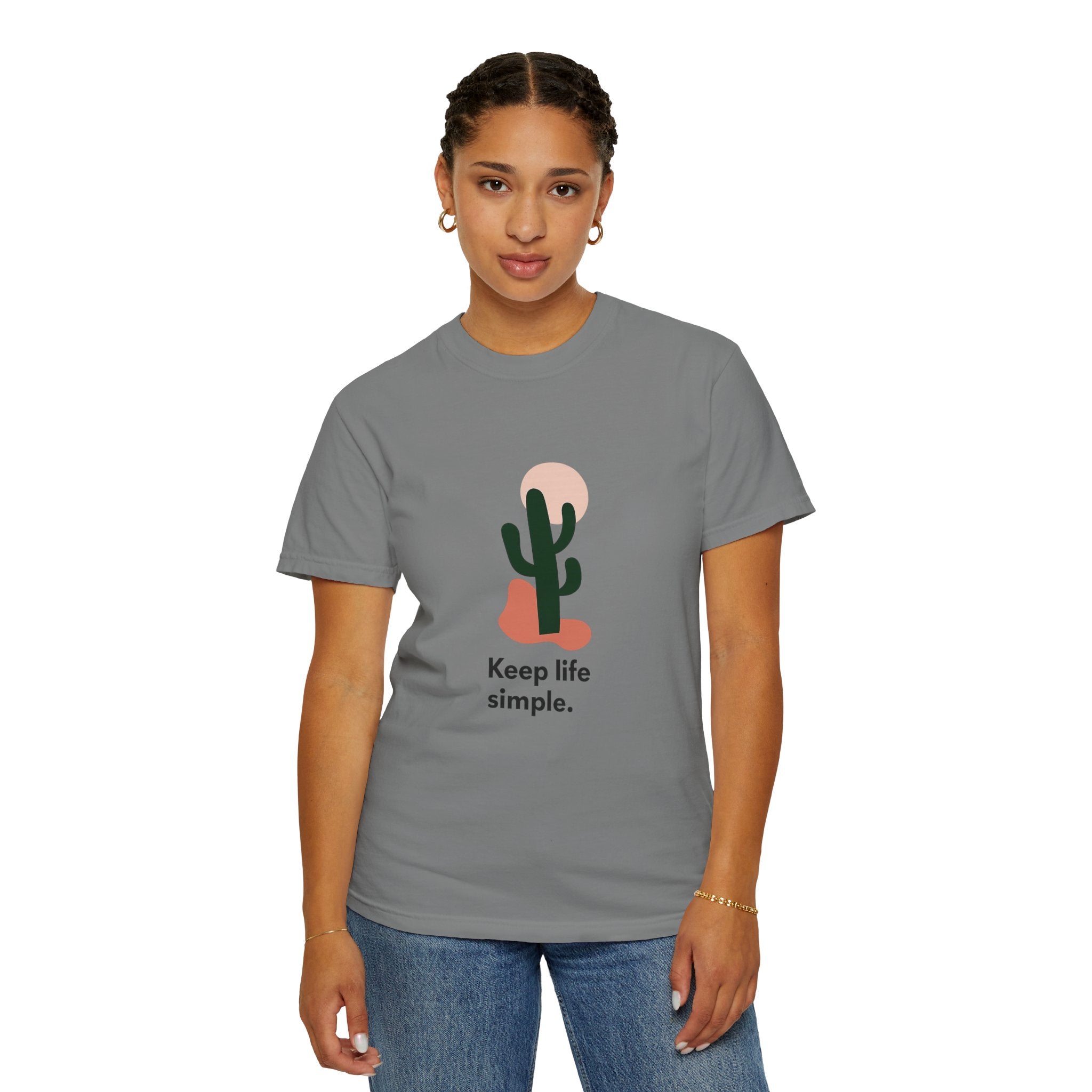 Keep Life Simple Cactus T-Shirt