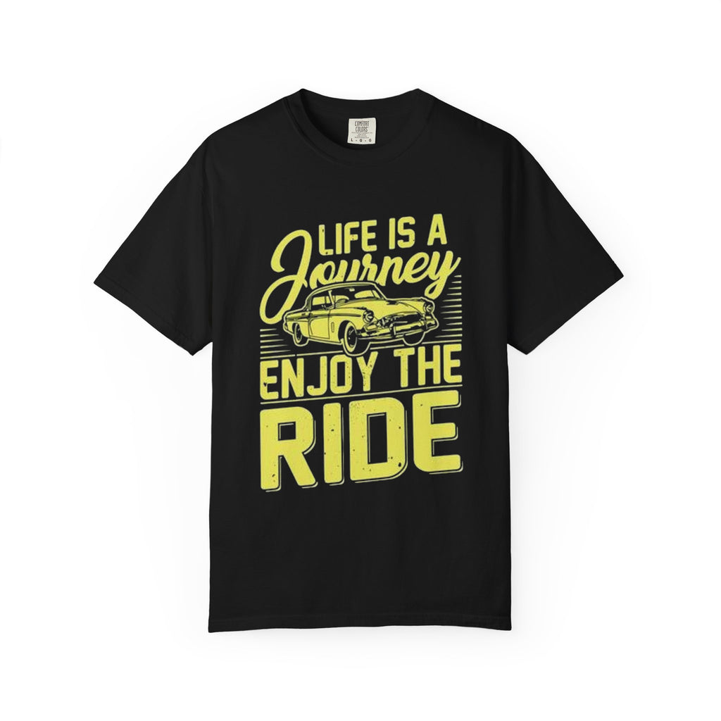 Enjoy The Ride T-Shirt — 'Life Is A Journey' Vintage Car Tee
