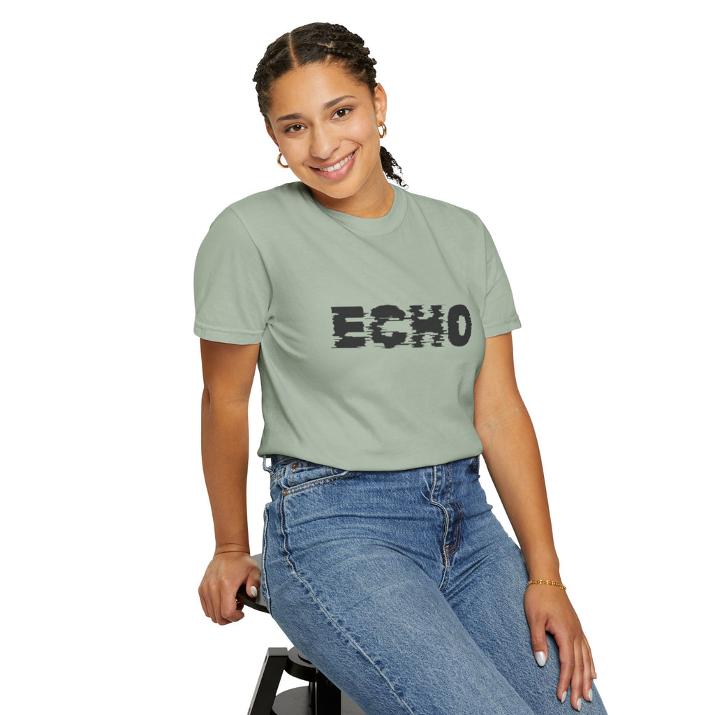 Echo Distorted Logo T-Shirt