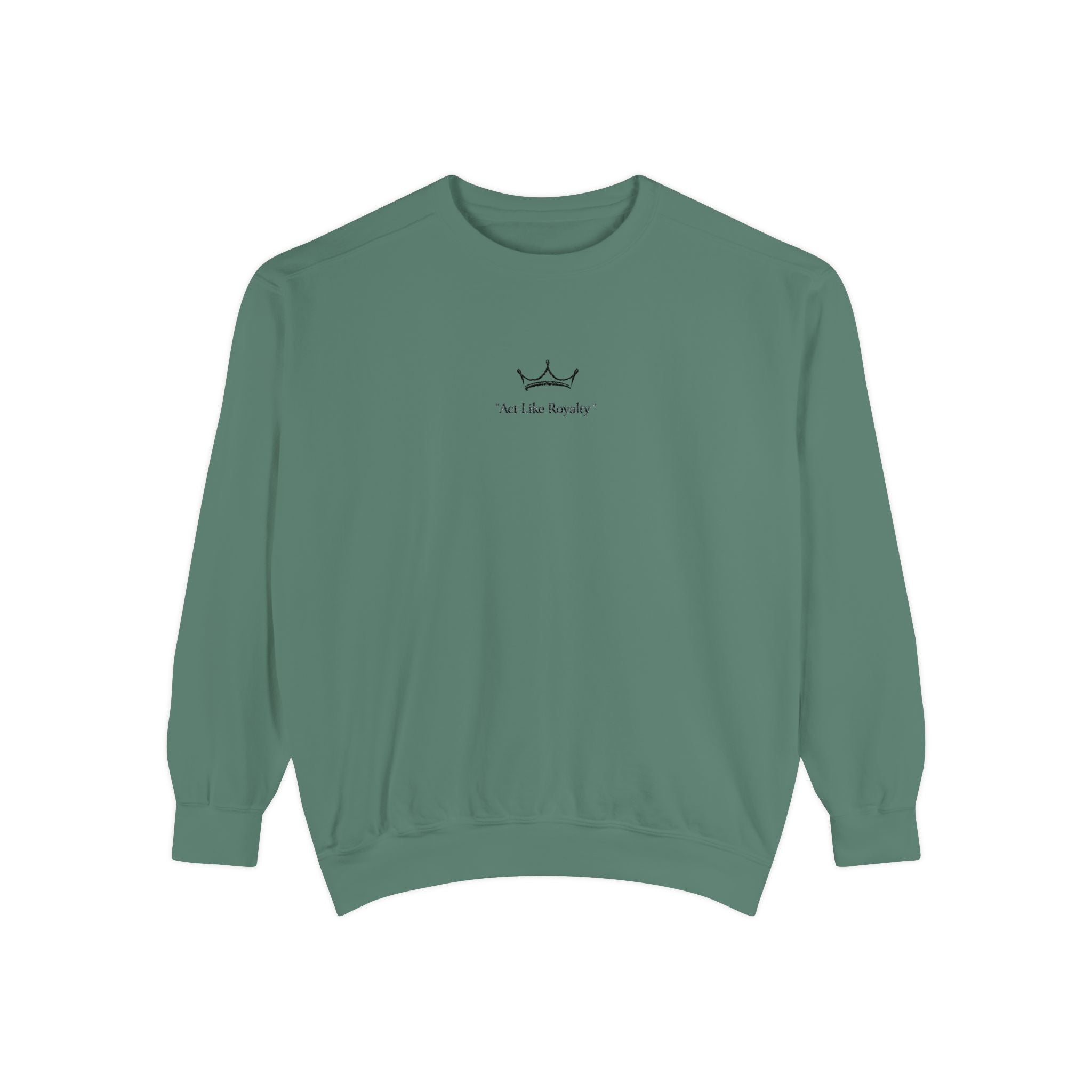 Minimal Sailboat Crewneck Sweatshirt — 'Sail the Sea' Graphic