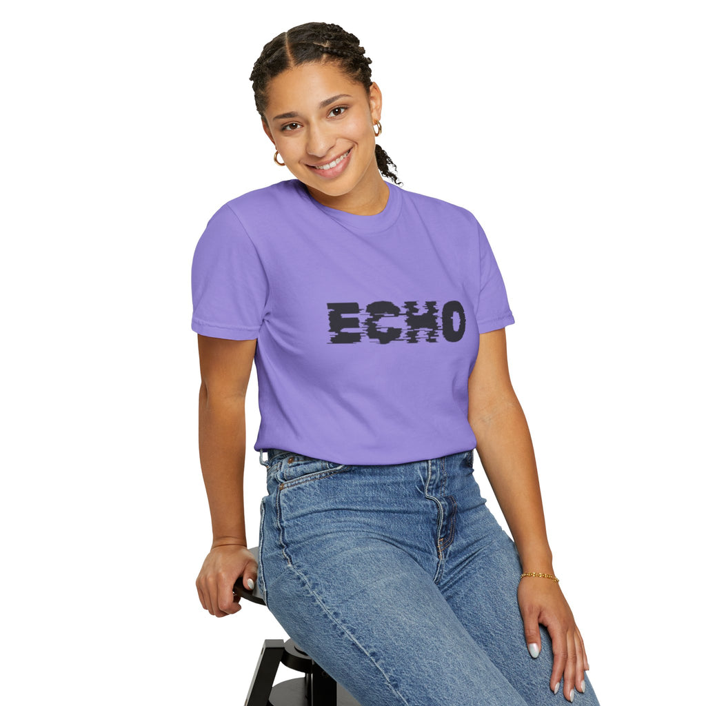 Echo Distorted Logo T-Shirt