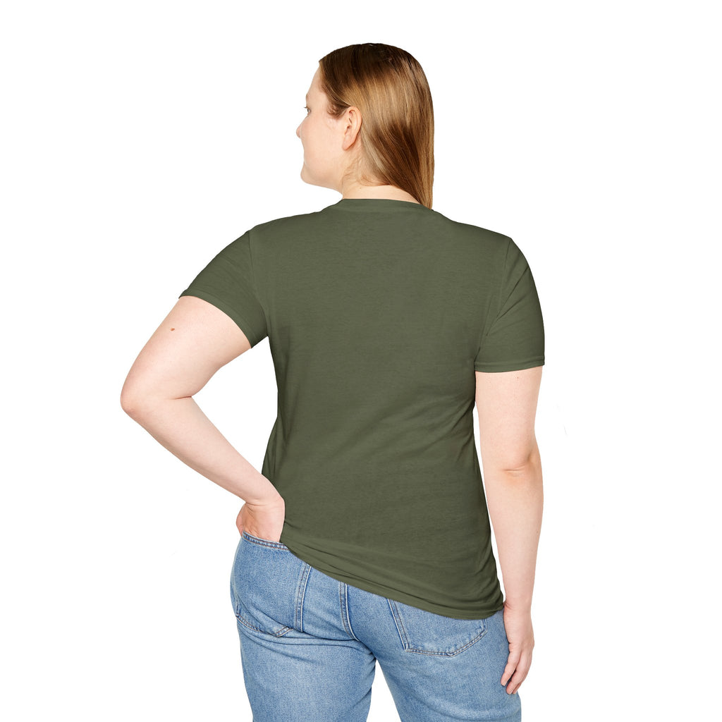 T-Shirt — "Me? Obsessed with me? Yes, yes, I am." Minimalist Self-Love Tee