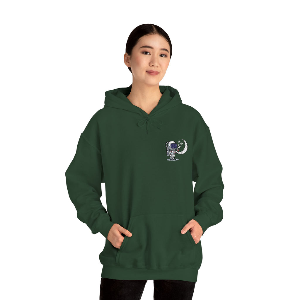 Skull Moon Hoodie — Gothic Night Sky Graphic Sweatshirt