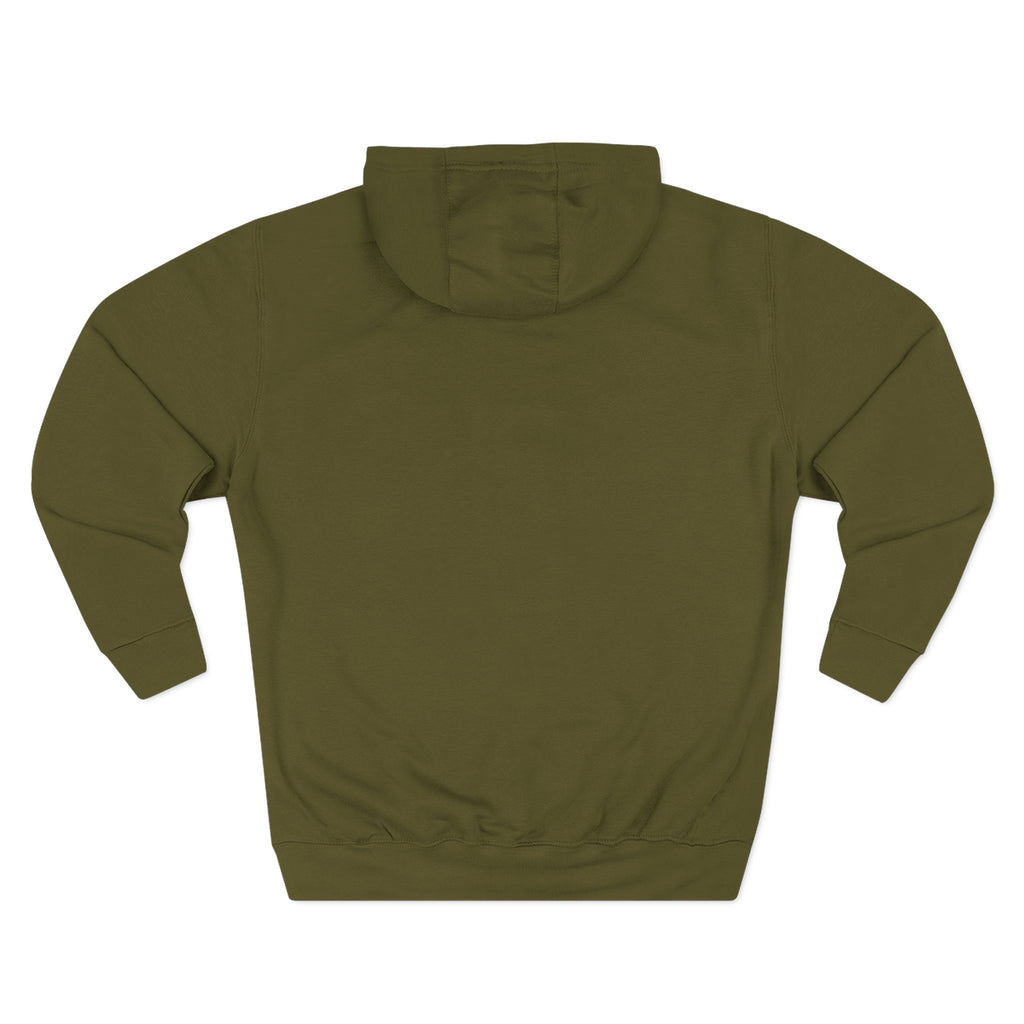 Mountain Pines Hoodie — Minimal Mountain & Forest Graphic Pullover
