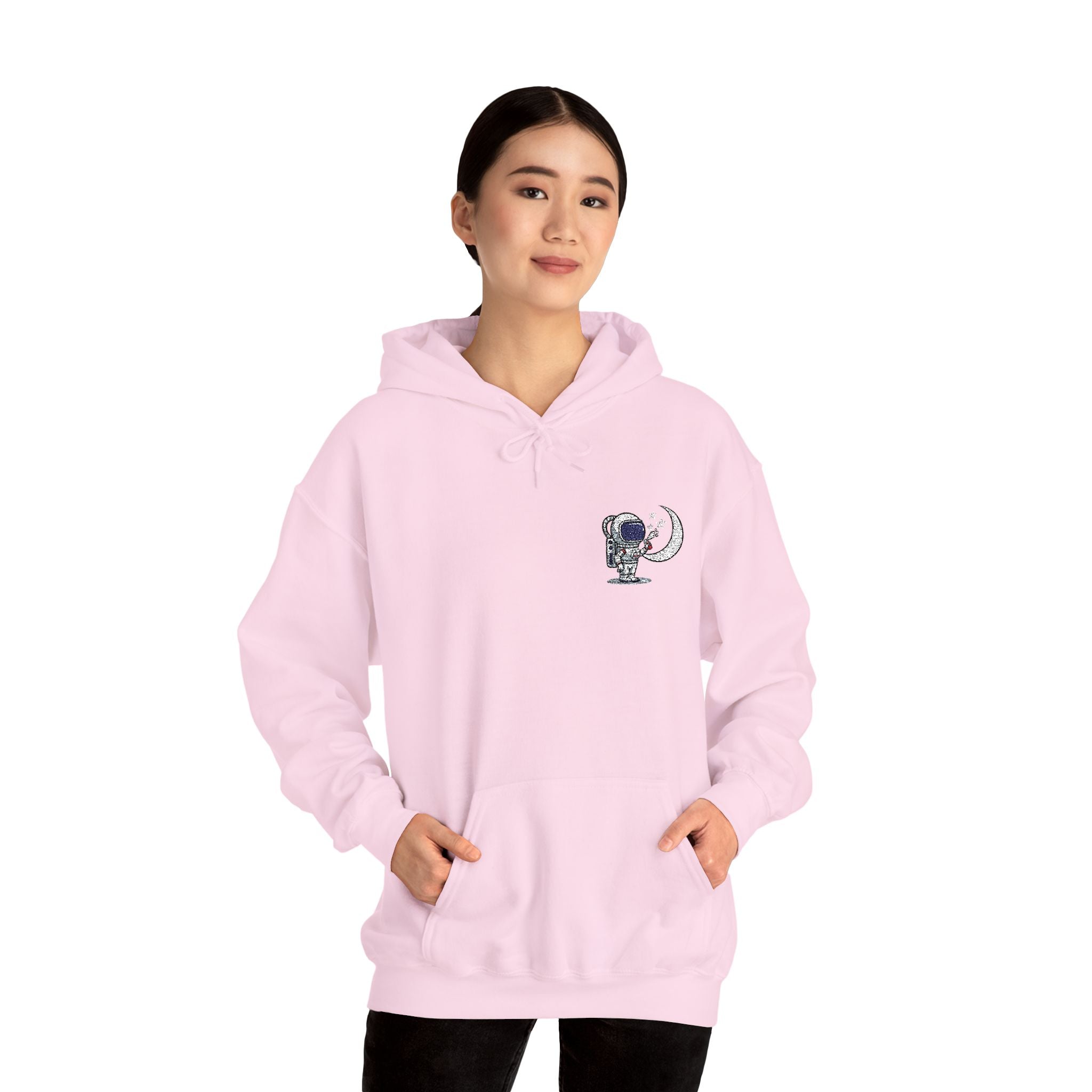 Skull Moon Hoodie — Gothic Night Sky Graphic Sweatshirt