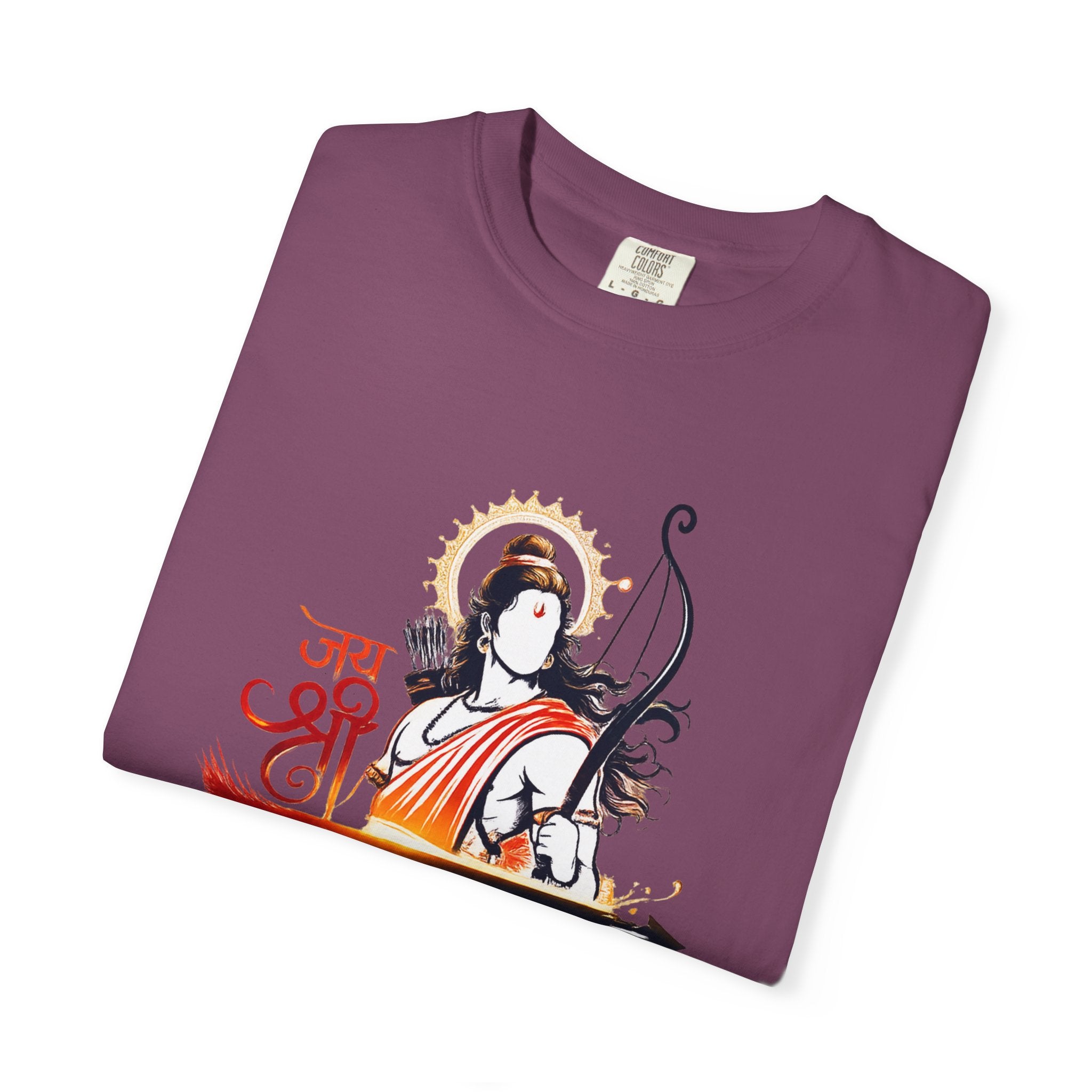 Shri Ram Bow T-Shirt — Jai Shri Ram Devotional Graphic Tee