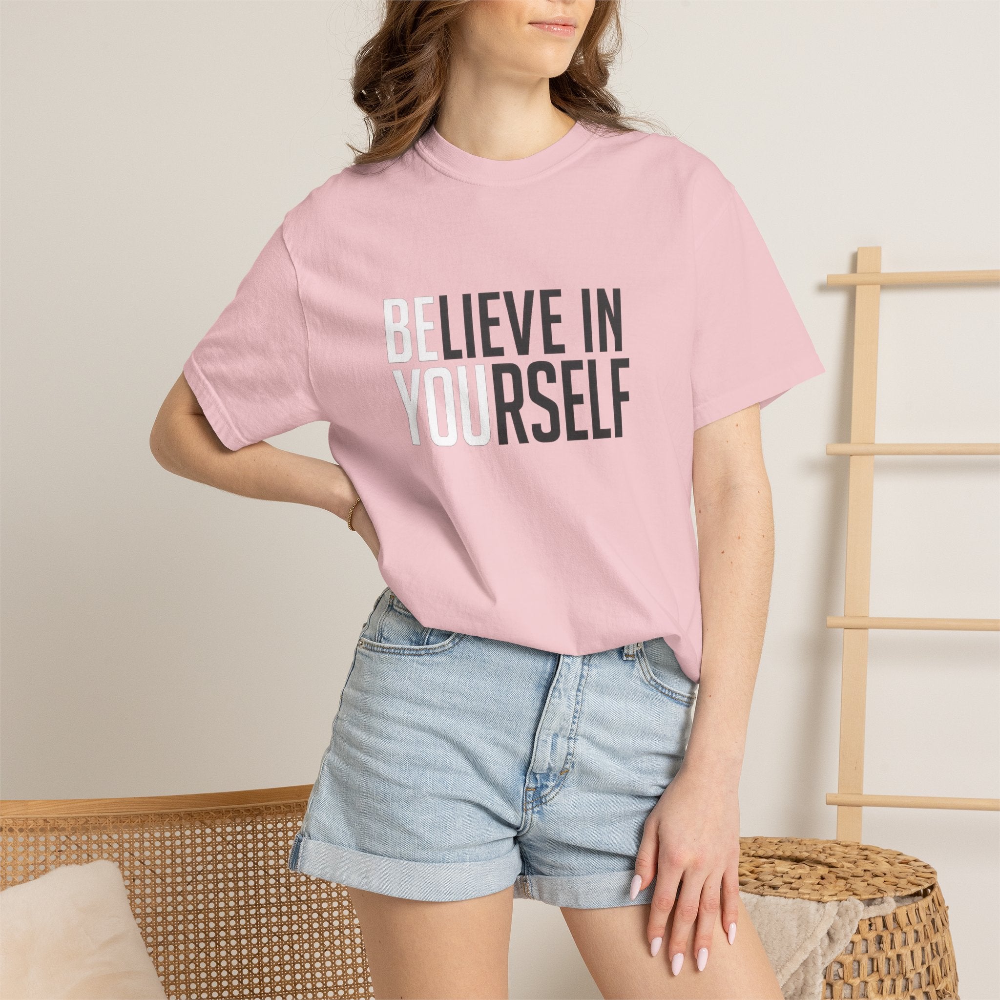 Believe In Yourself T-Shirt — Inspirational Motivational Tee