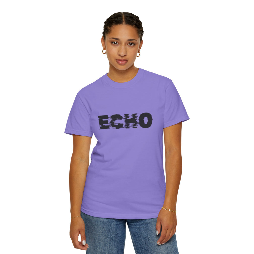 Echo Distorted Logo T-Shirt