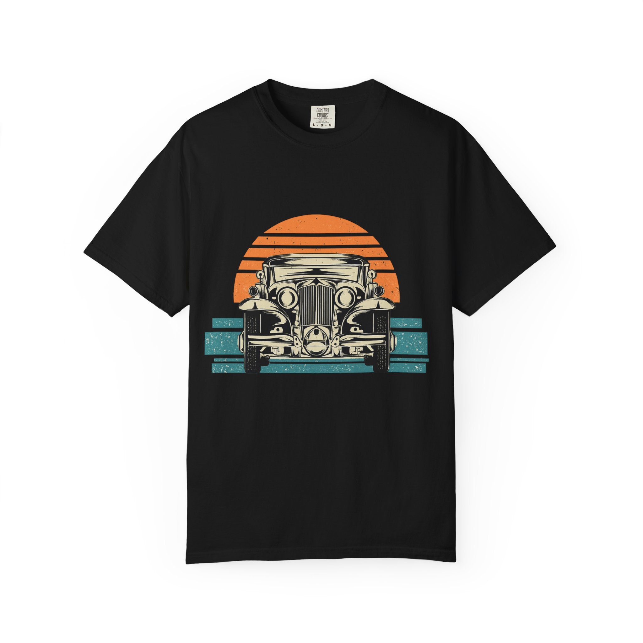Vintage Car Sunset T-Shirt