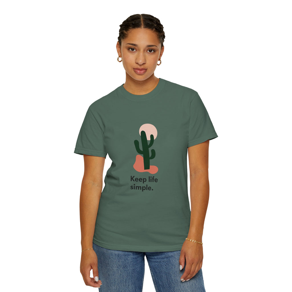 Keep Life Simple Cactus T-Shirt