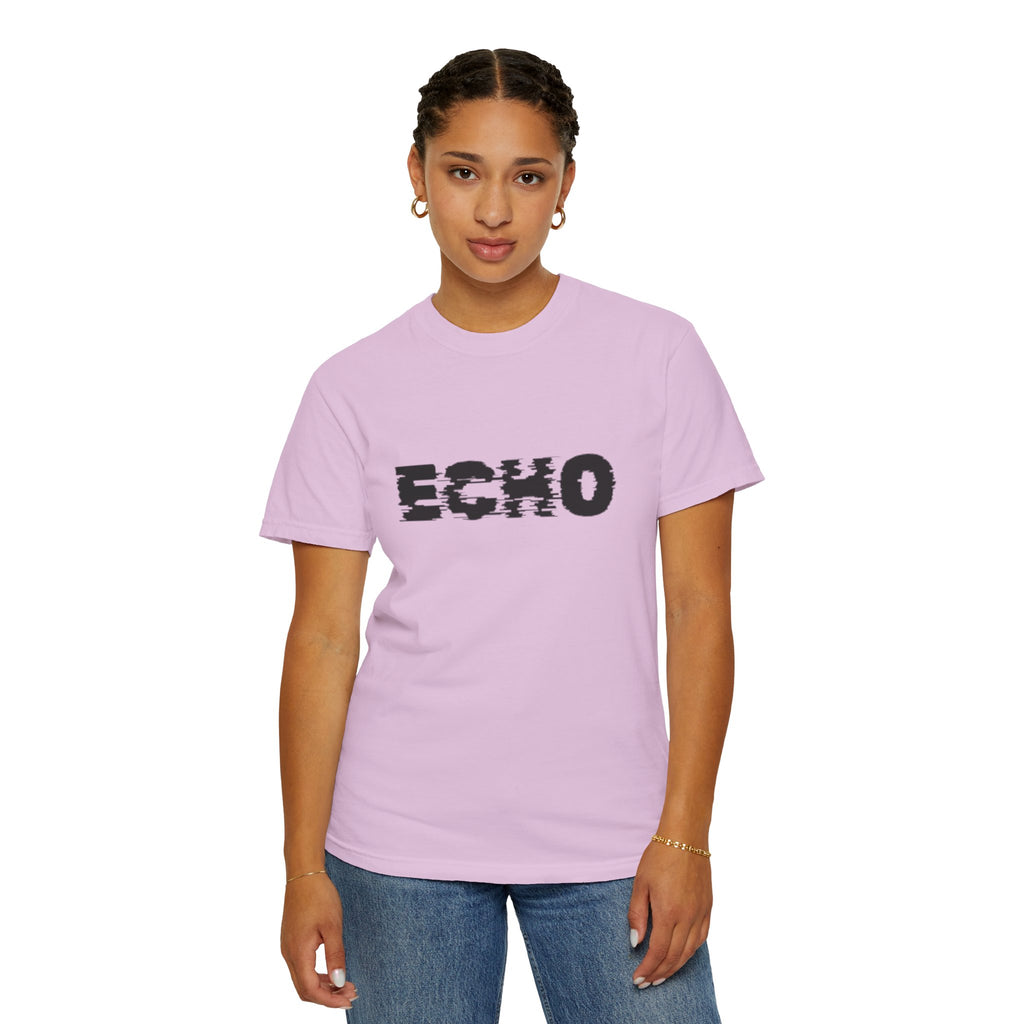 Echo Distorted Logo T-Shirt