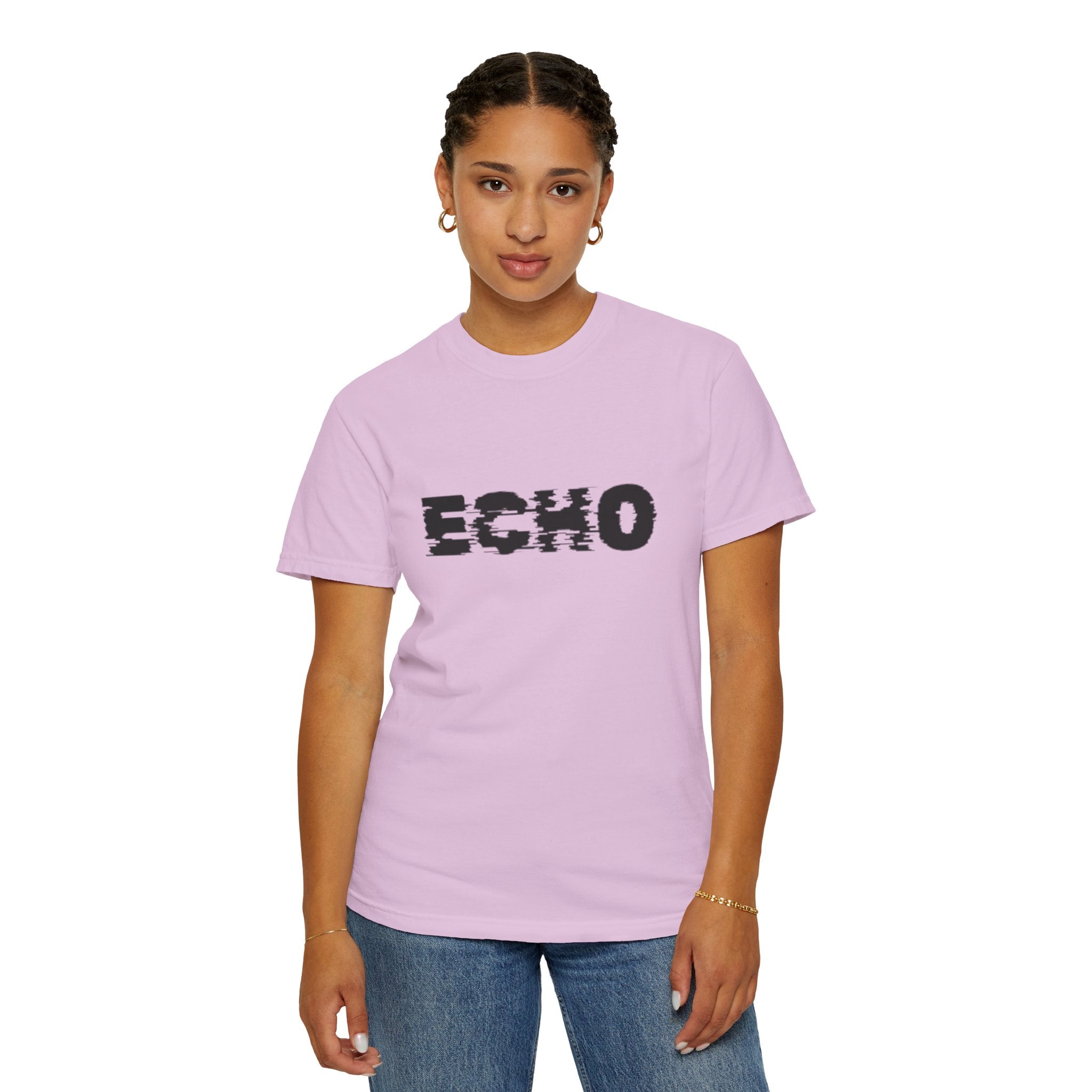 Echo Distorted Logo T-Shirt