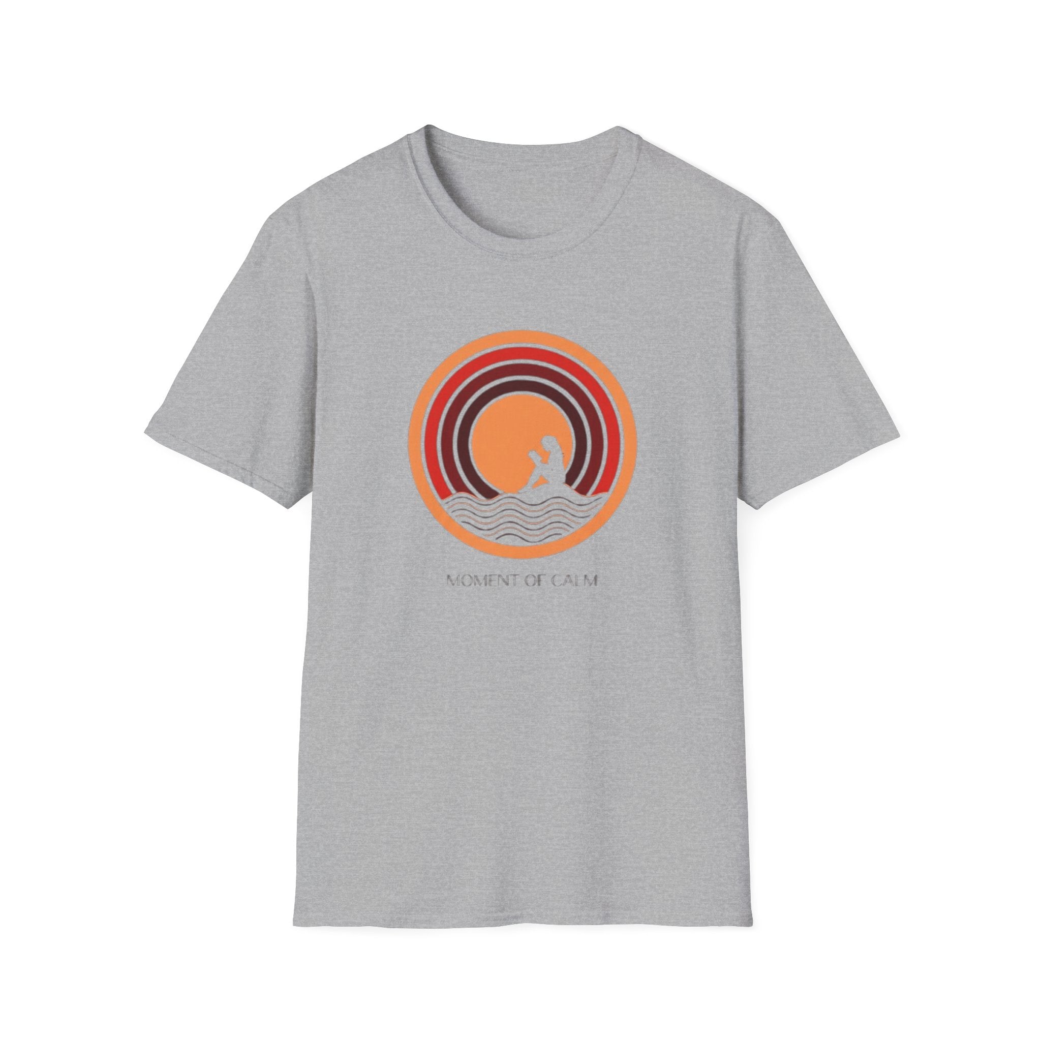 Sunset Surf T-Shirt — Retro Waves "Saltwater & Soul" Graphic Tee