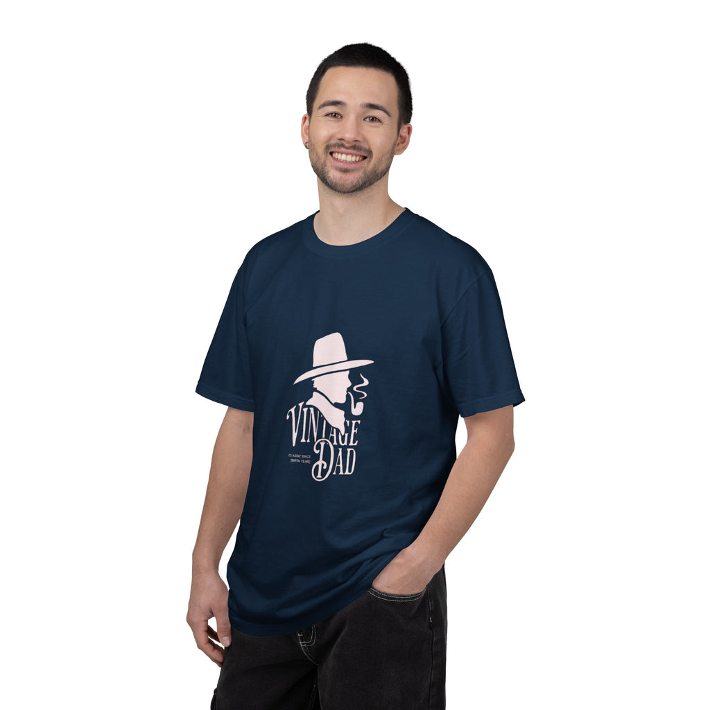 Vintage Dad graphic tee | Retro hat & pipe design