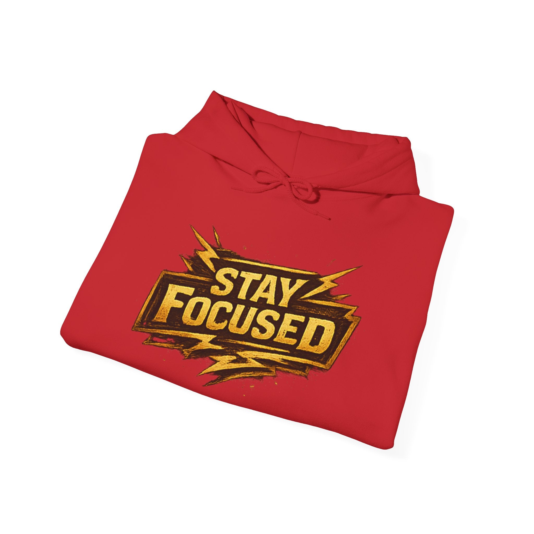 Stay Focused Hoodie — Motivational Graphic Pullover