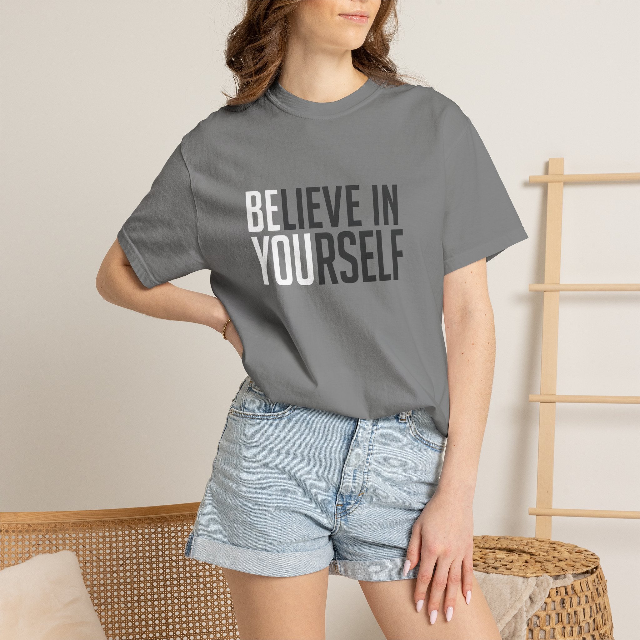 Believe In Yourself T-Shirt — Inspirational Motivational Tee