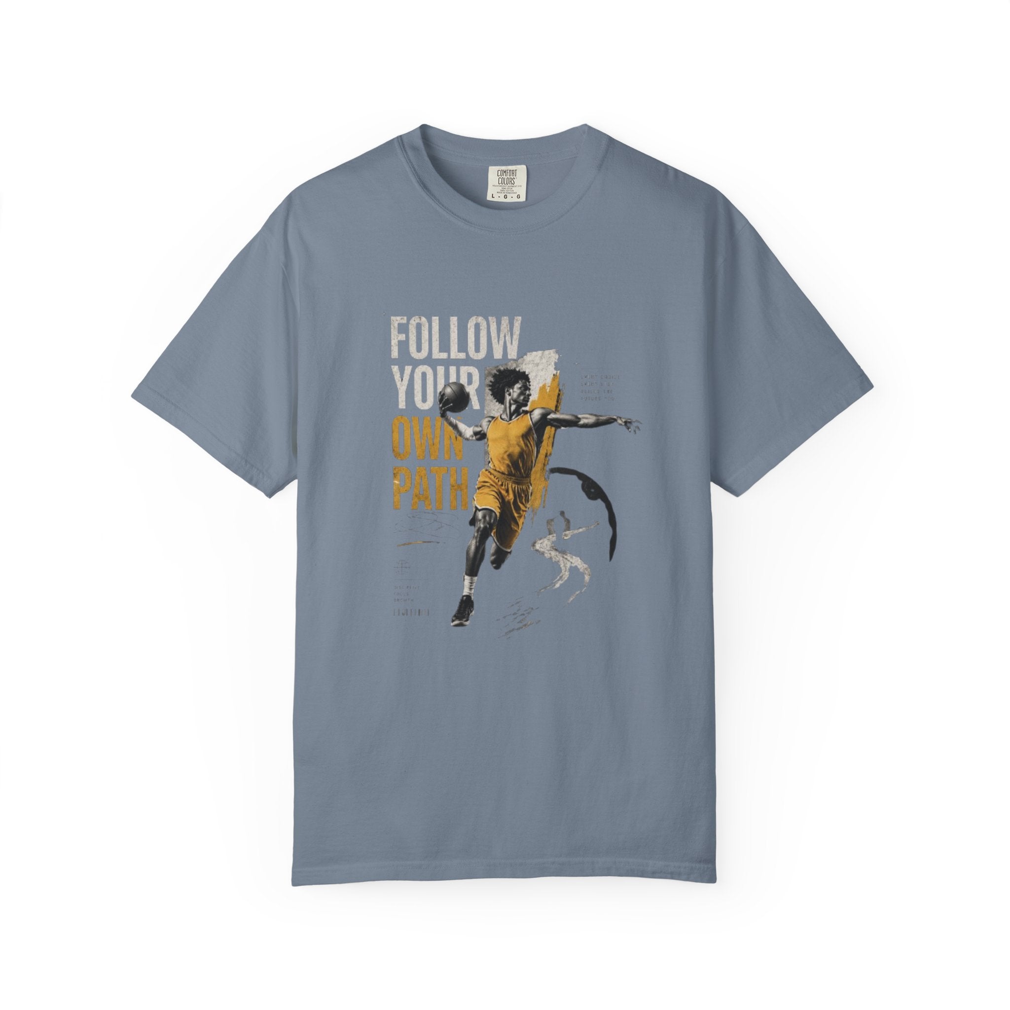 Follow Your Own Path T-Shirt — Inspirational Soccer Player Graphic Tee