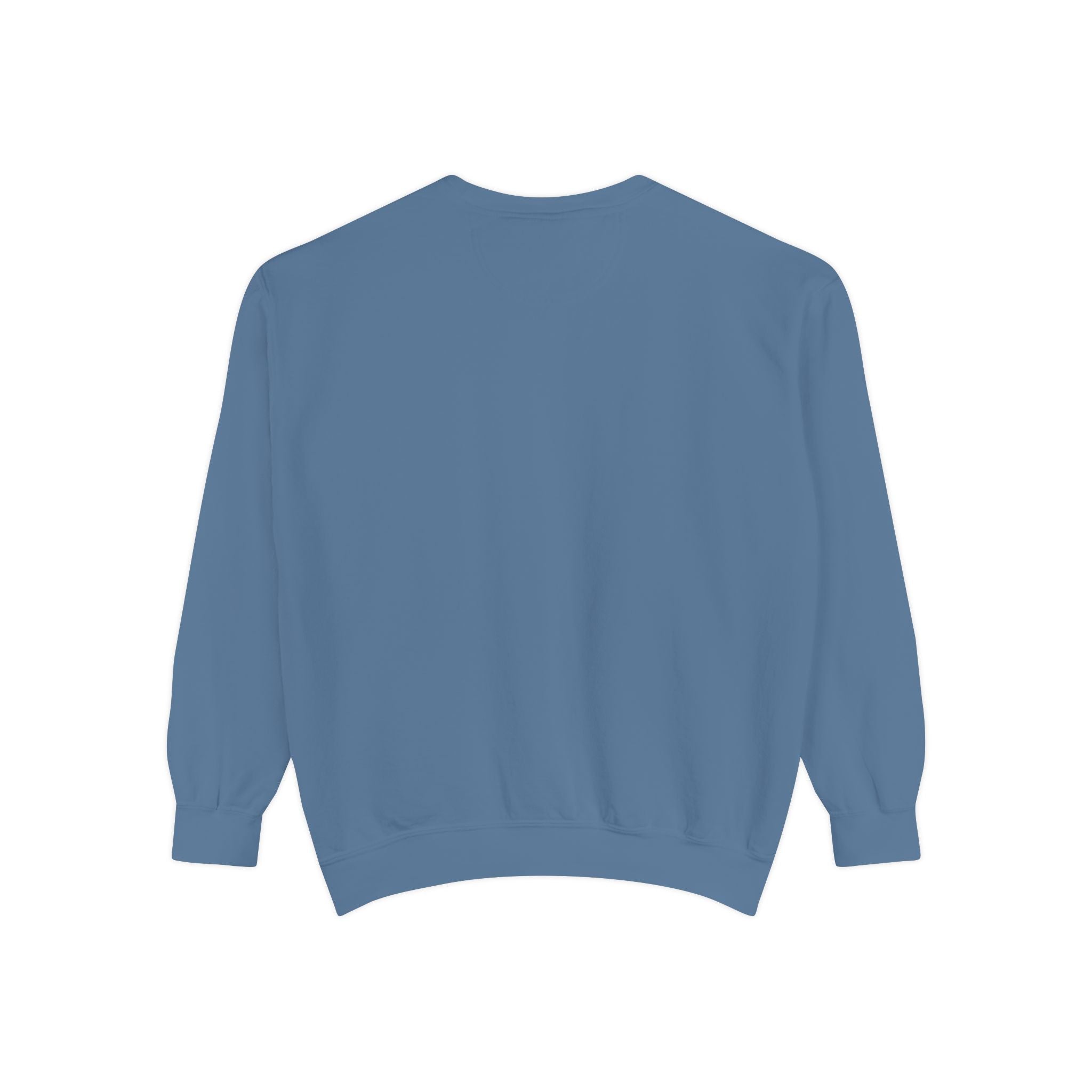 Minimal Sailboat Crewneck Sweatshirt — 'Sail the Sea' Graphic