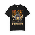 T-Shirt — 'Paradise: Never Get Tired of Getting Lost' Astronaut Graphic Tee