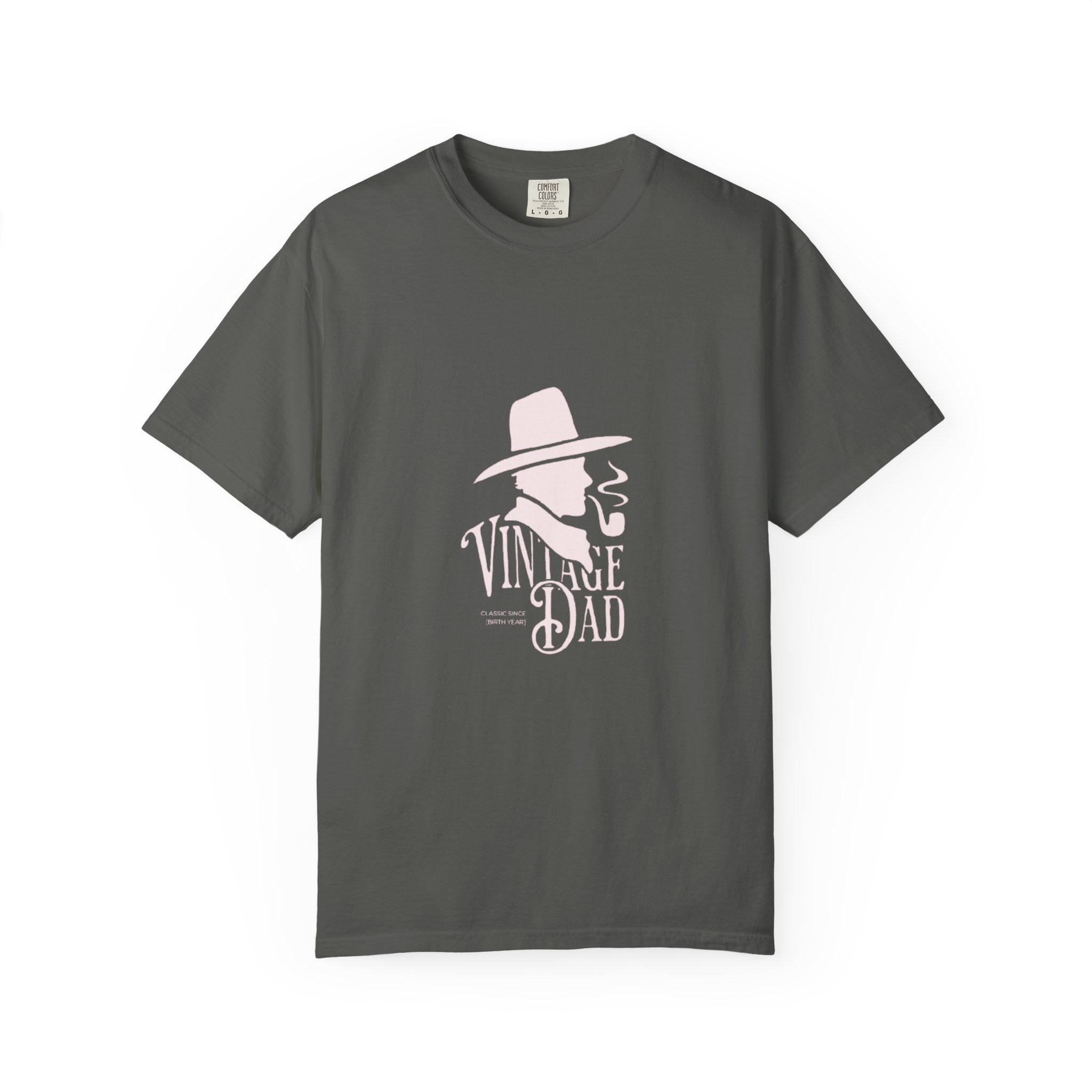 Vintage Dad graphic tee | Retro hat & pipe design