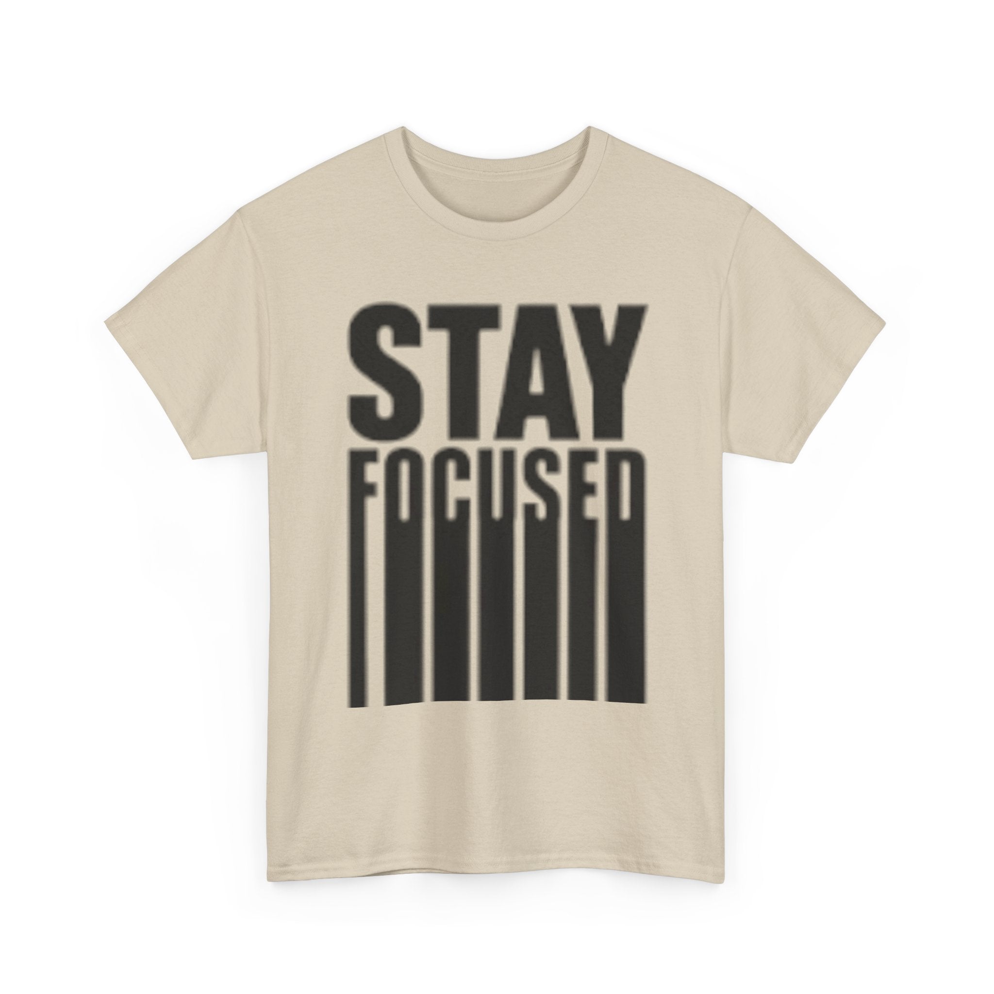 Stay Focused Tee — Motivational Graphic T‑Shirt