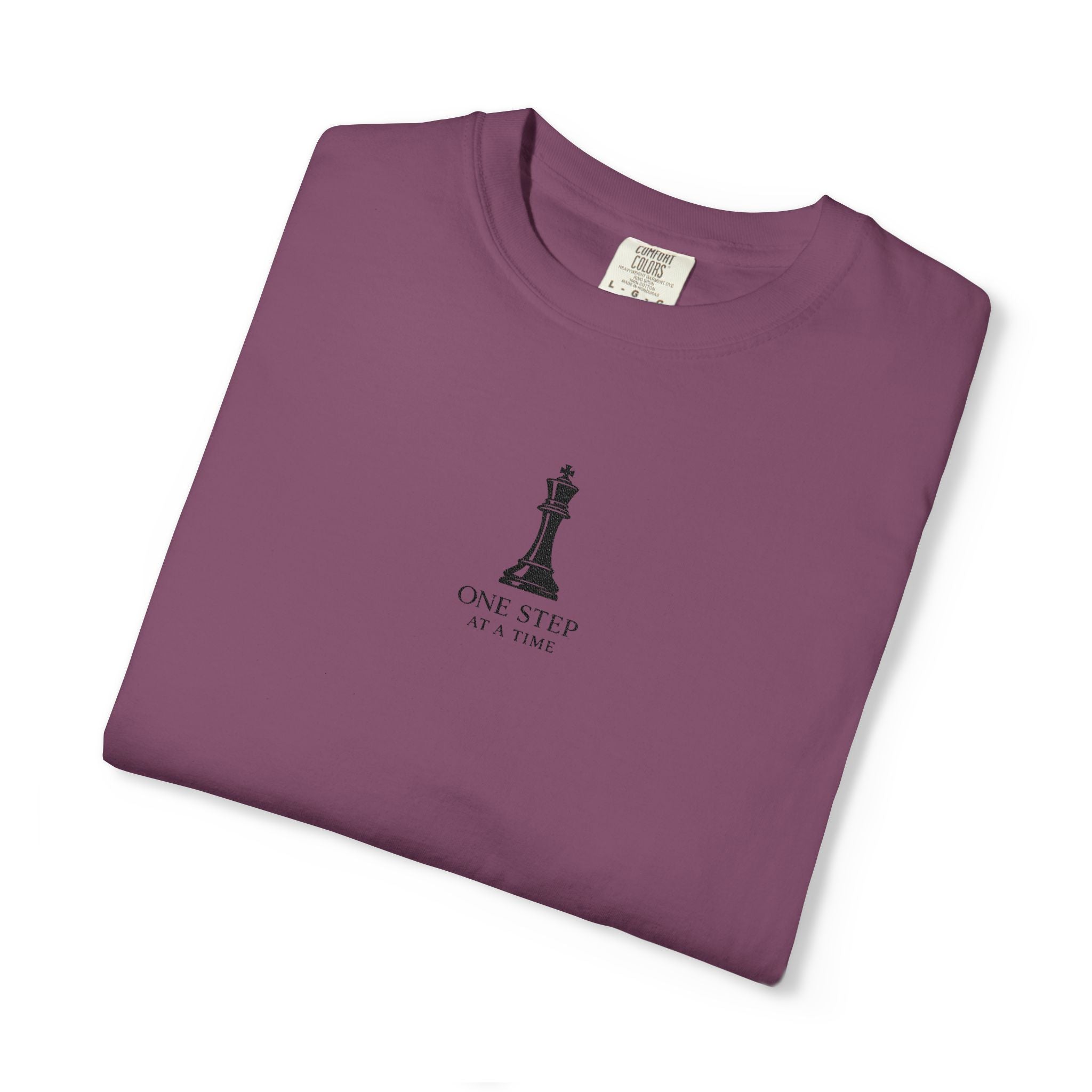 Chess King Minimalist T-Shirt — Don’t Stop Until You’re Proud