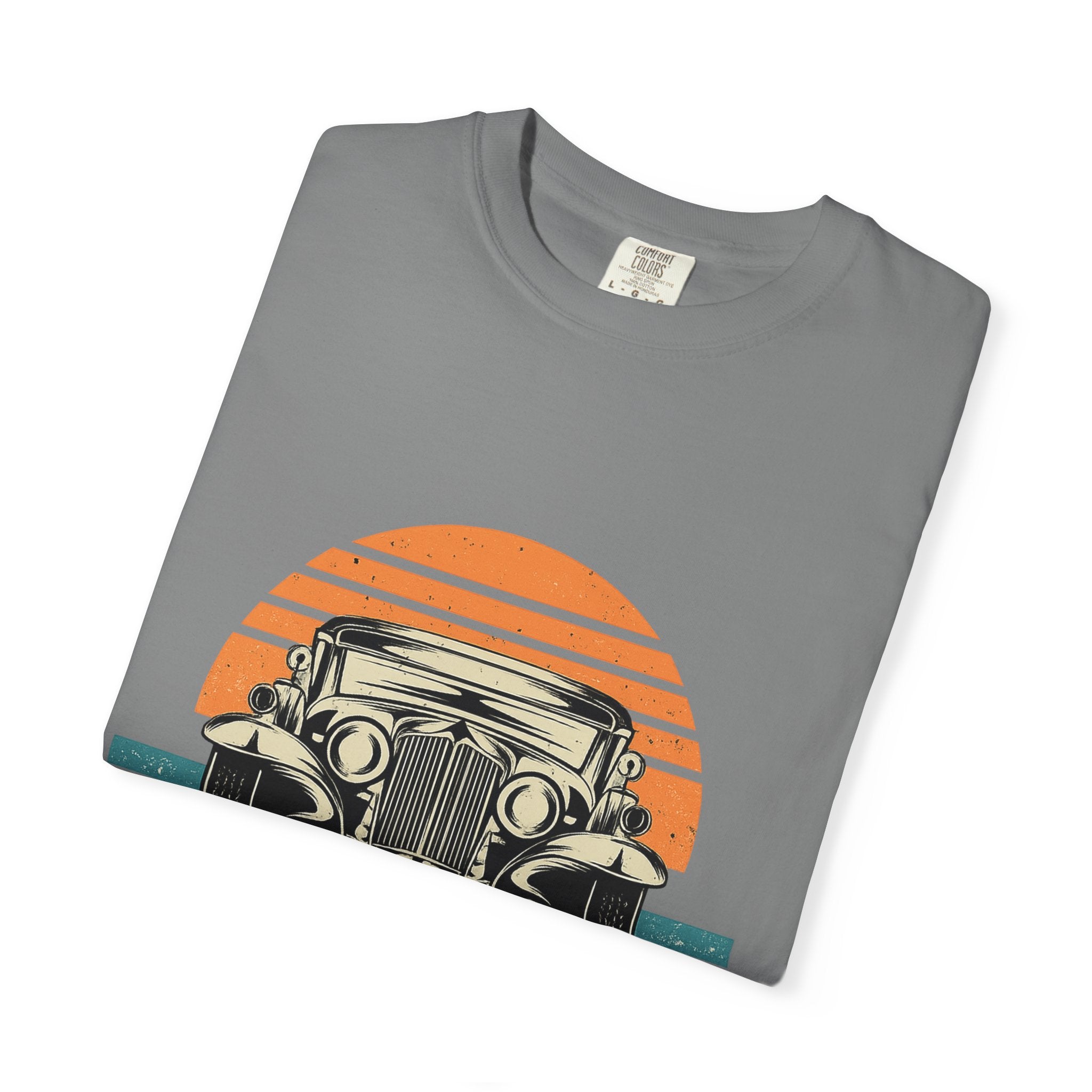 Vintage Car Sunset T-Shirt