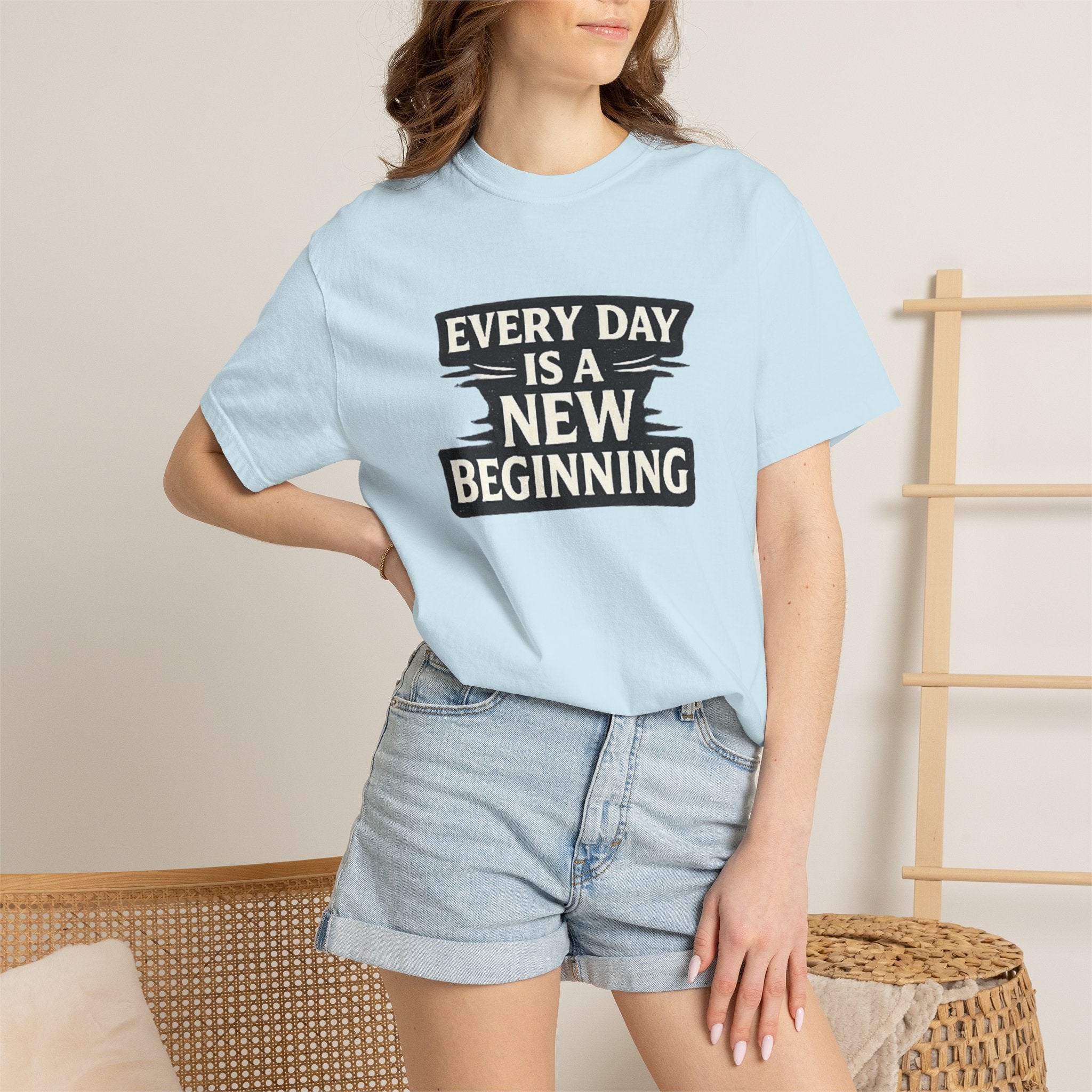 Every Day Is A New Beginning T-Shirt - Inspirational Motivational Tee